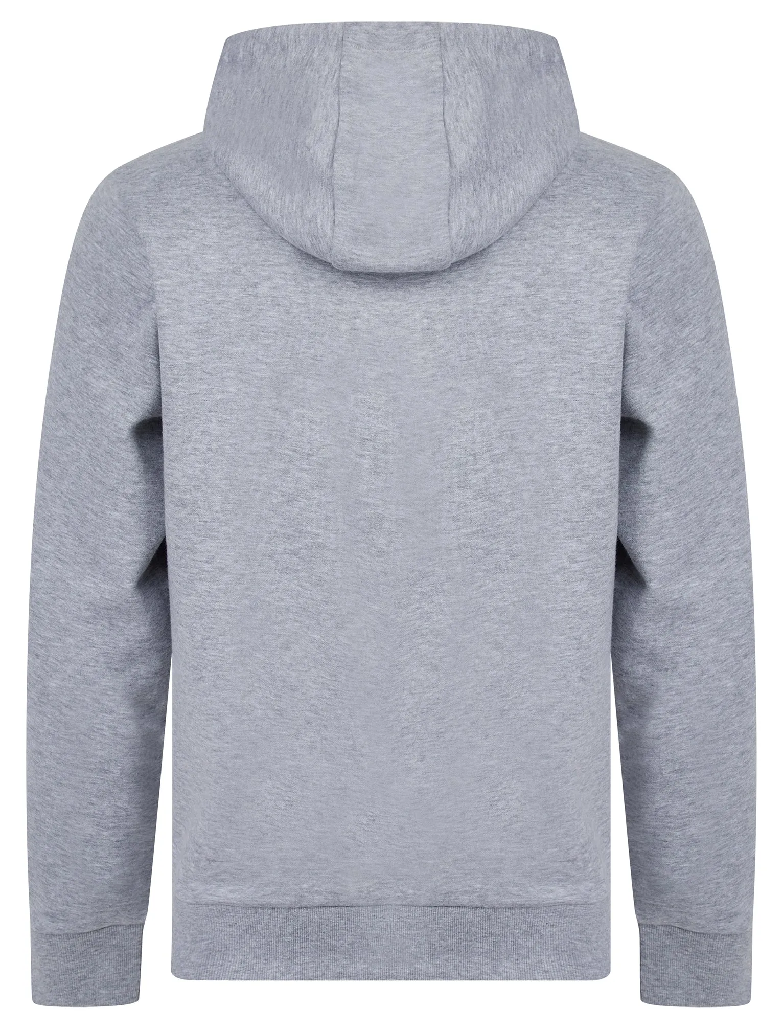 Skelton Graphic Motif Brushback Fleece Pullover Hoodie in Light Grey Marl - Tokyo Laundry sold by Tokyo Laundry product image thumbnail 2