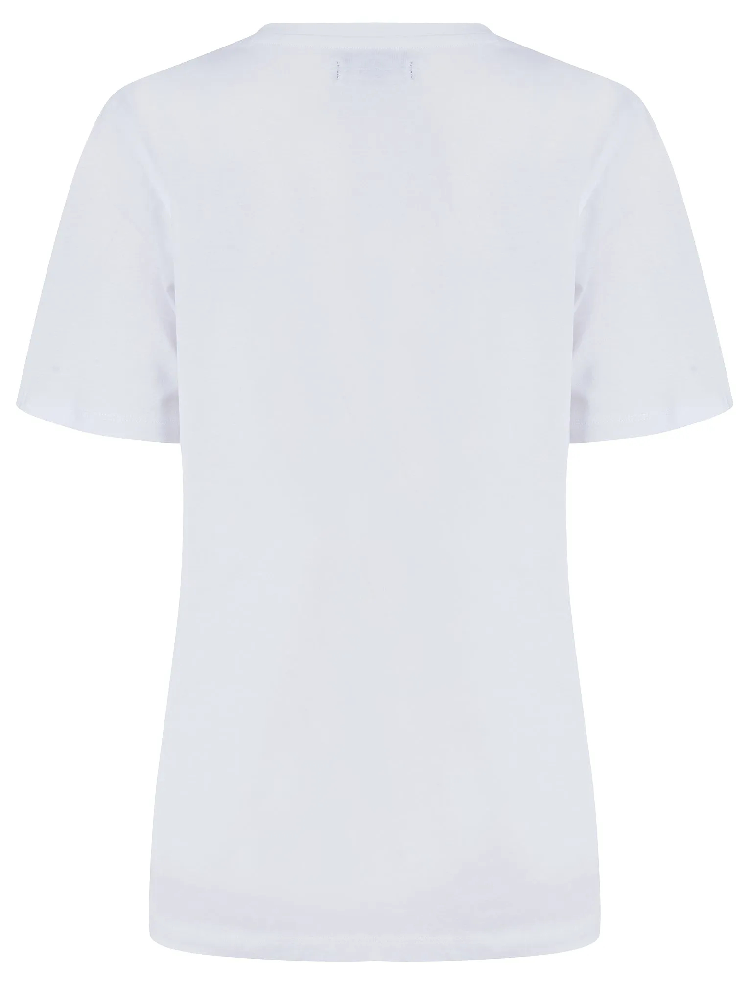 Zesty Graphic Motif Cotton Jersey Crew Neck T-Shirt in Optic White - Weekend Vibes sold by Tokyo Laundry product image thumbnail 2