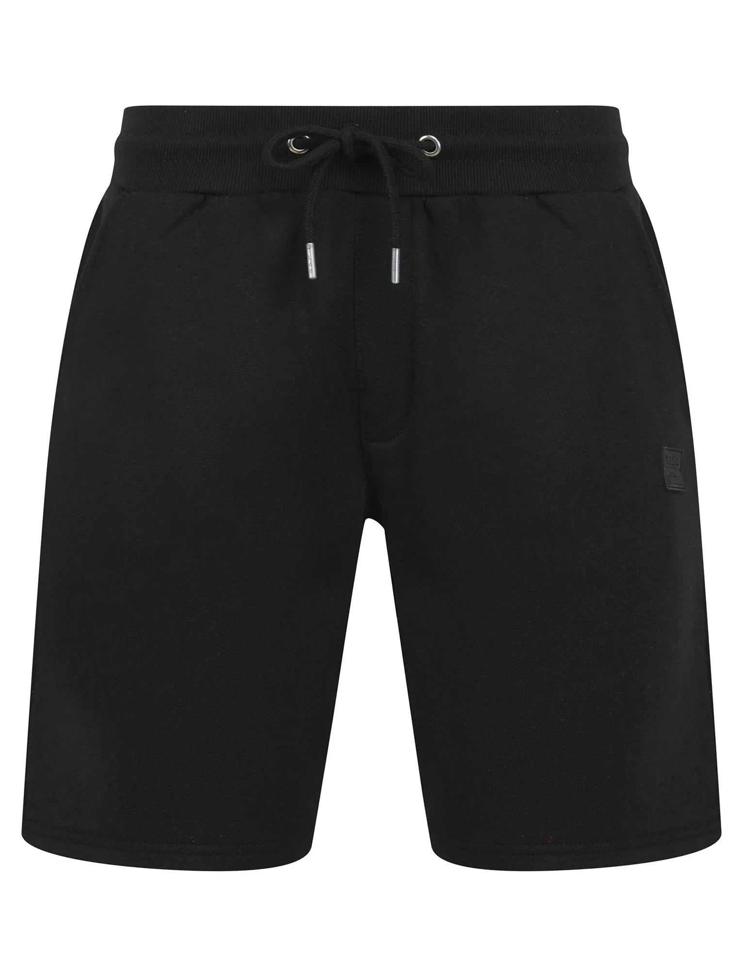 Helm (2 Pack) Cotton Blend Brushback Fleece Jogger Shorts Set in Jet Black / Light Grey Marl - Tokyo Laundry sold by Tokyo Laundry product image thumbnail 2