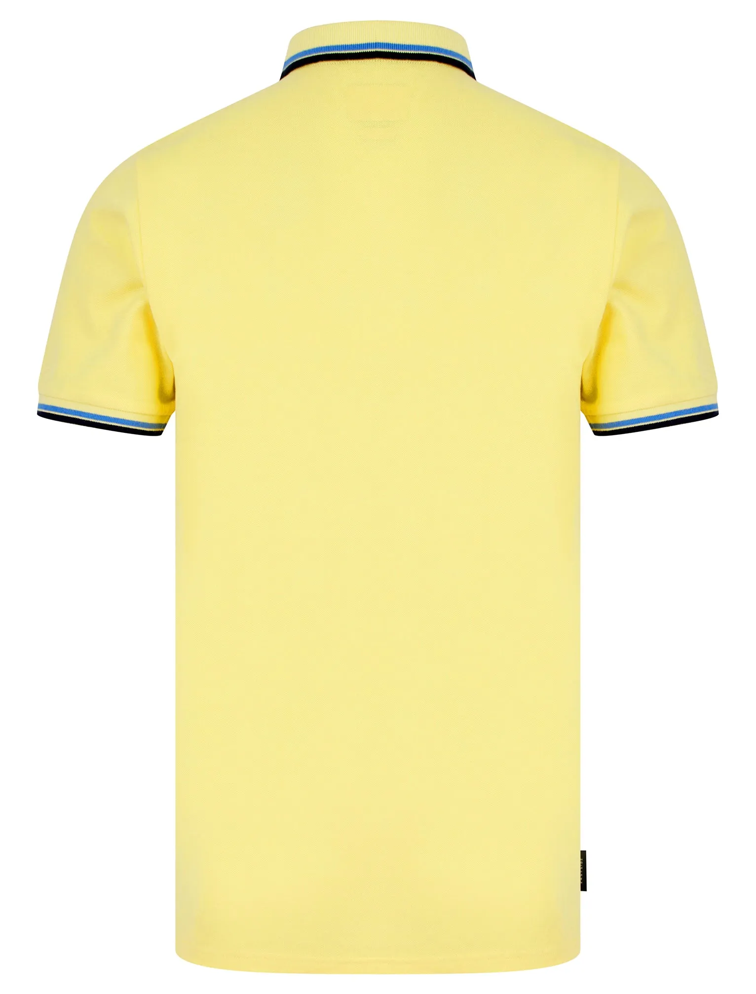 Moore (2 Pack) Cotton Pique Polo Shirt in Sunlight / Colonial Blue - Kensington Eastside sold by Tokyo Laundry product image thumbnail 3