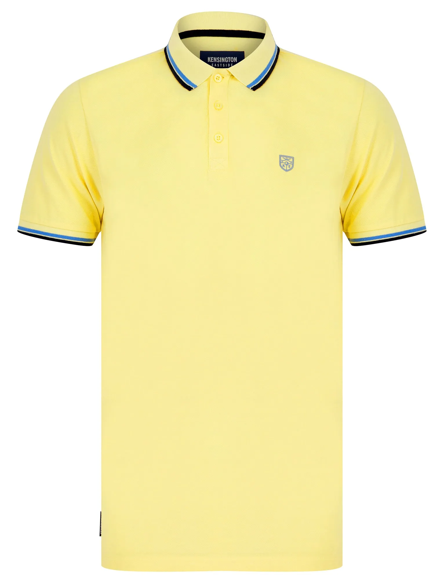 Moore (2 Pack) Cotton Pique Polo Shirt in Sunlight / Colonial Blue - Kensington Eastside sold by Tokyo Laundry product image thumbnail 2