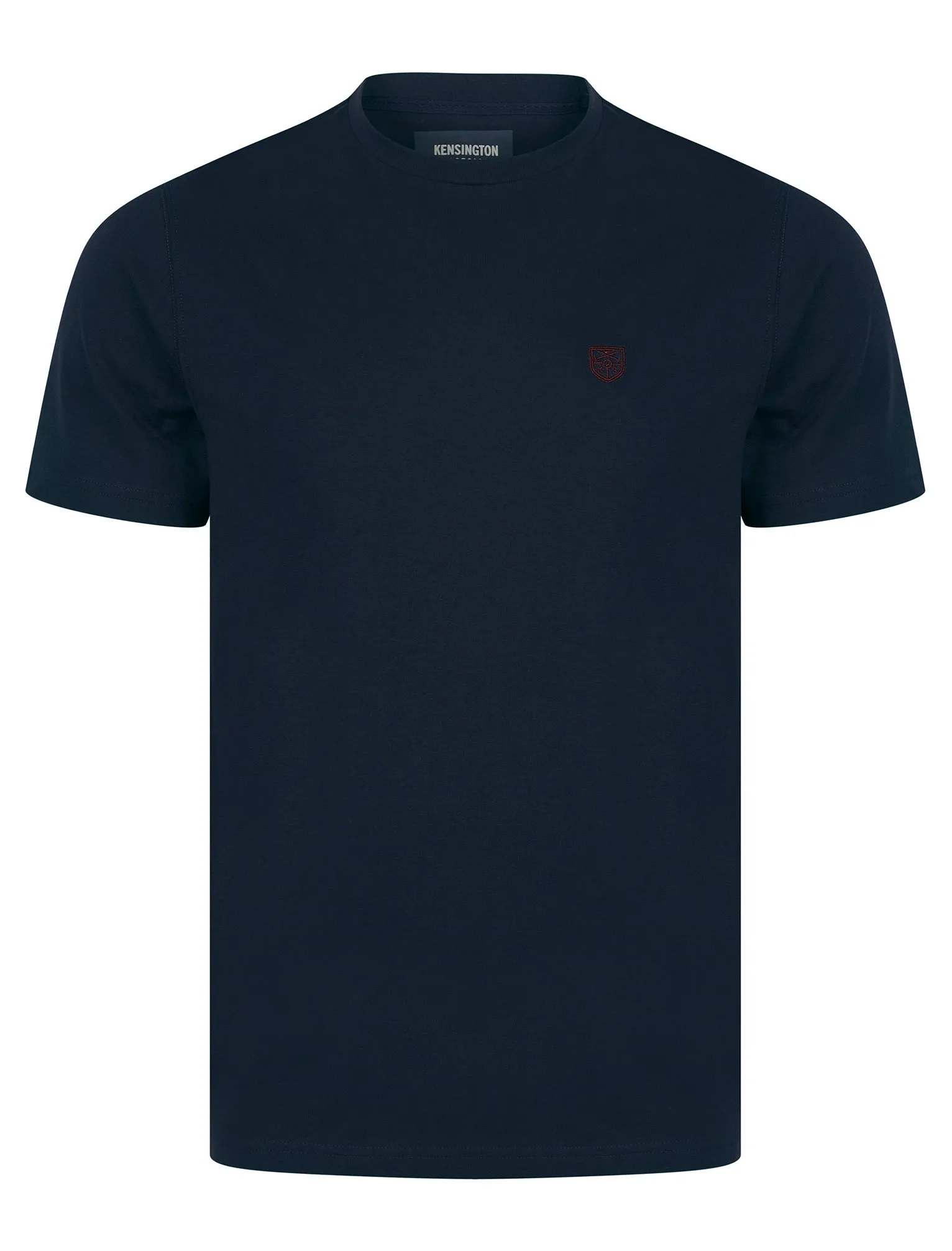 Bisley Crew Neck Soft Peached Cotton Jersey T-Shirt in Sky Captain Navy - Kensington Eastside sold by Tokyo Laundry