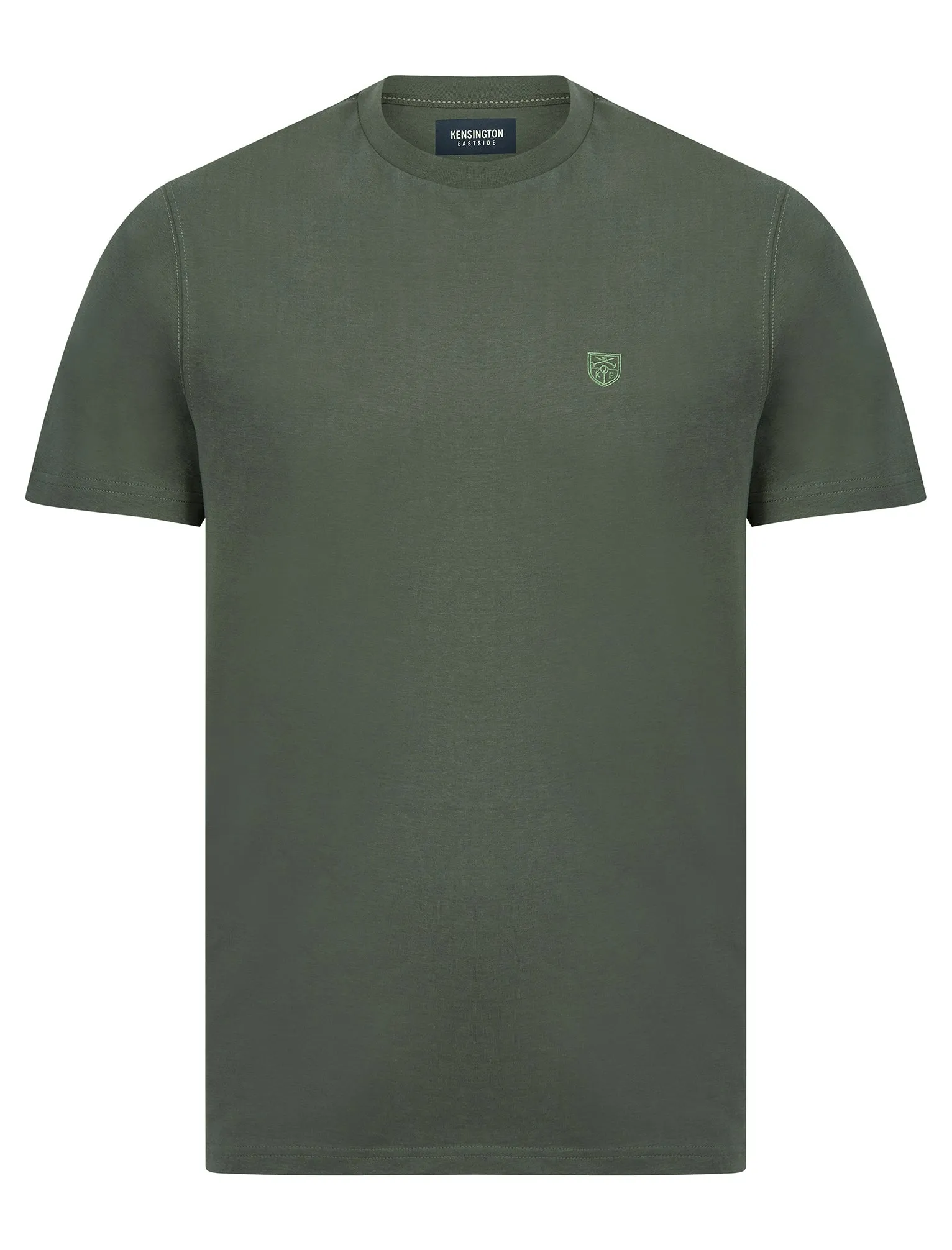 Bisley Crew Neck Soft Peached Cotton Jersey T-Shirt in Gunmetal - Kensington Eastside sold by Tokyo Laundry