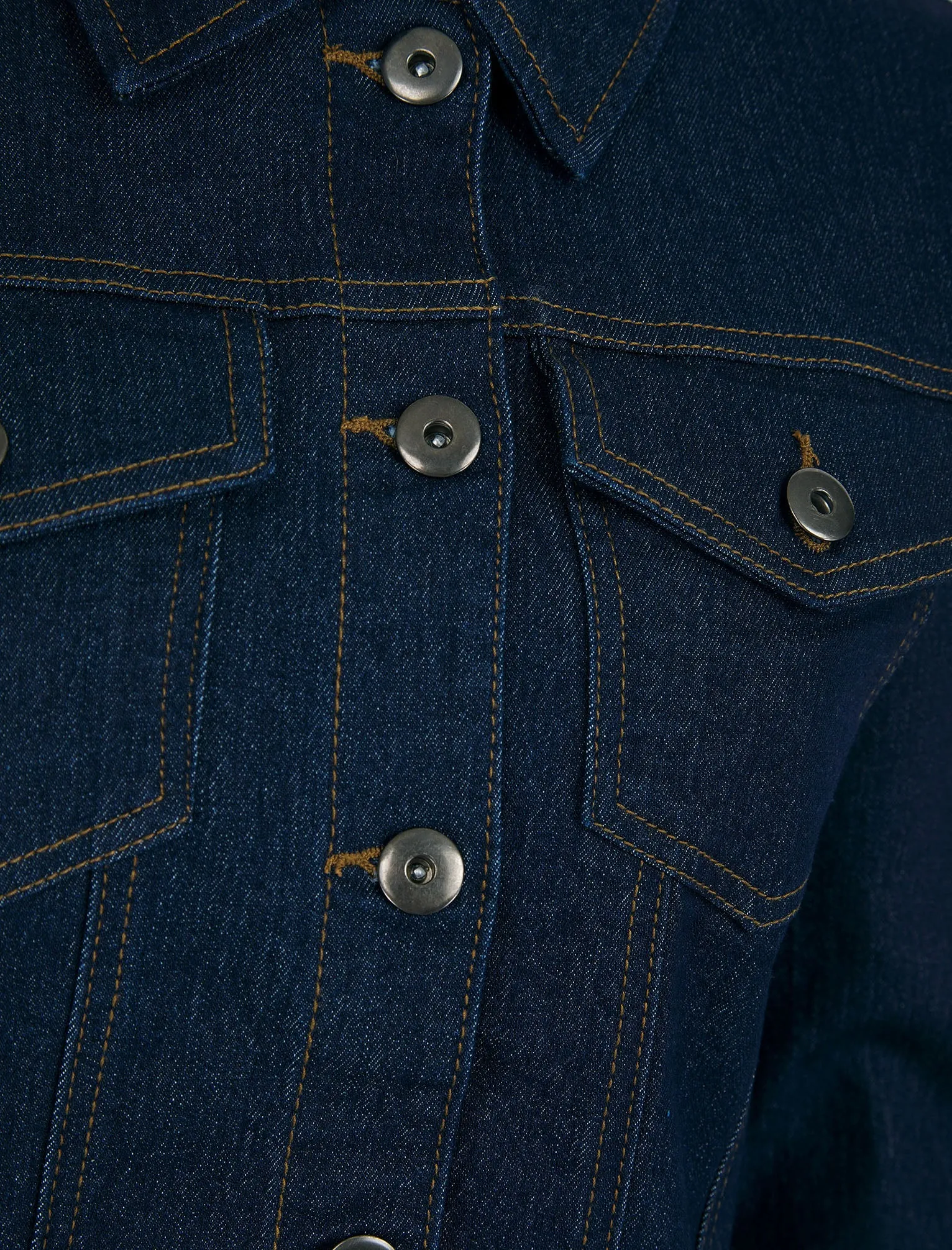 Mesa Women's Stretch Cotton Denim Jacket in Indigo Wash - Amara Reya sold by Tokyo Laundry product image thumbnail 3