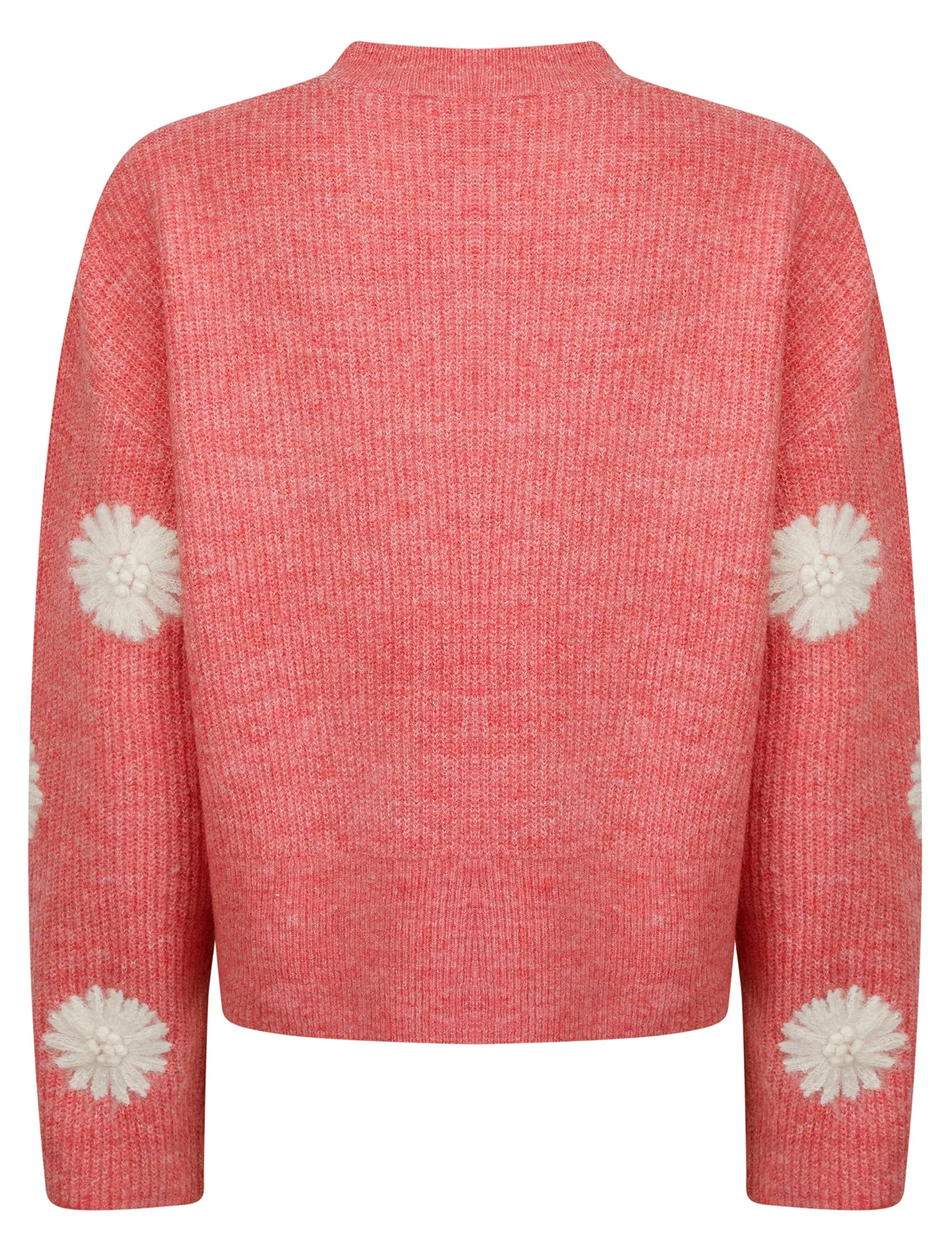 Gooseberry Women's Drop Shoulder Embroidered Crew Neck Rib Knit Jumper in Confetti - Amara Reya sold by Tokyo Laundry product image thumbnail 2