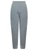 Helders Women's High Waisted Brushback Fleece Cuffed Joggers in Light Grey Marl - Tokyo Laundry sold by Tokyo Laundry