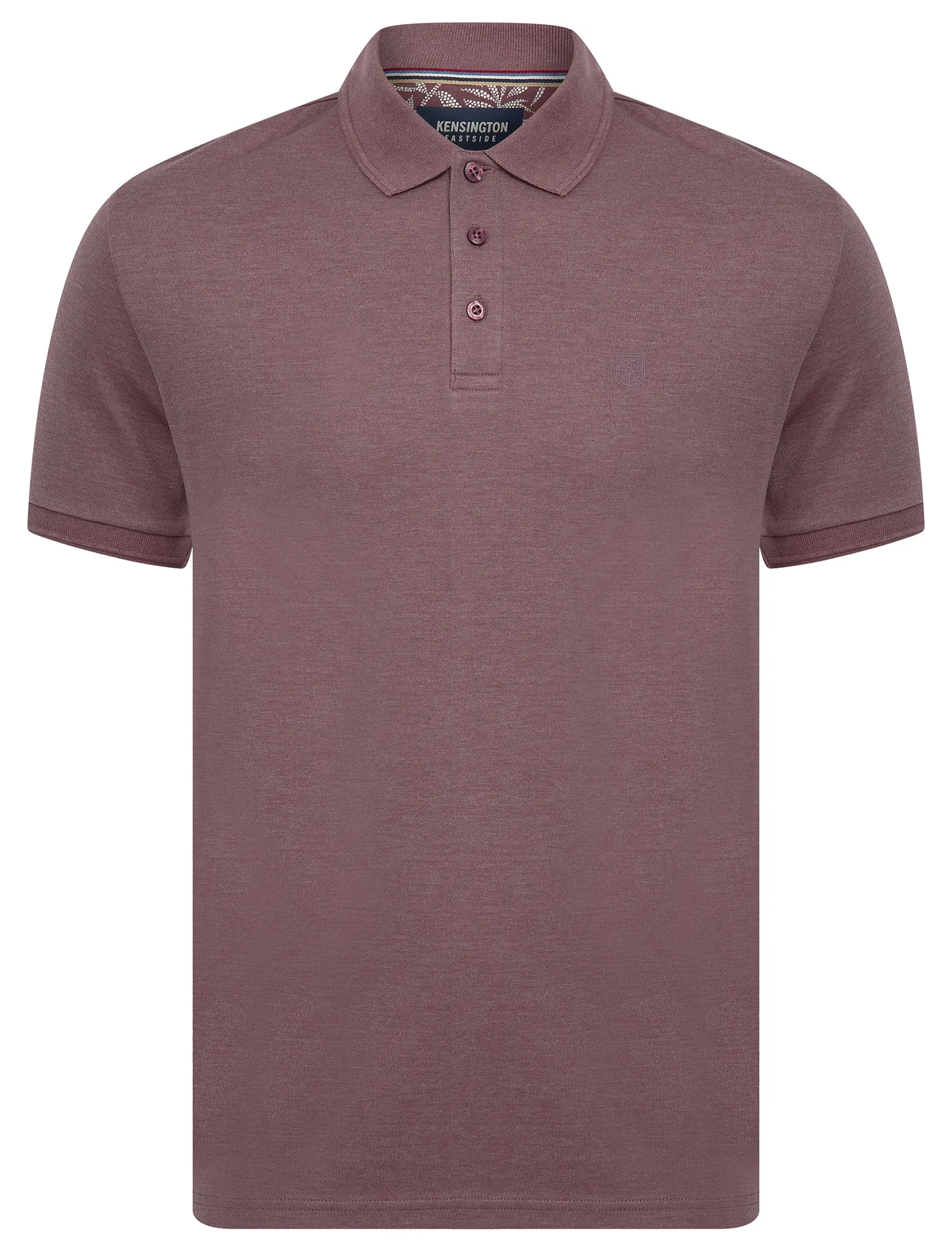 Dock Cotton Rich Jersey Polo Shirt in Flint Marl - Kensington Eastside sold by Tokyo Laundry
