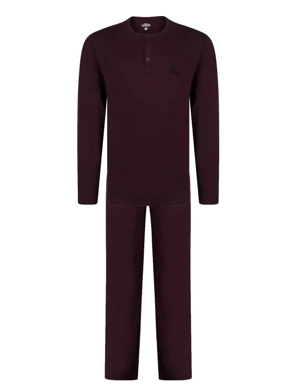 Olmste 2pc Long Sleeve Cotton Loungewear Pyjama Set in Port Royale - Tokyo Laundry sold by Tokyo Laundry