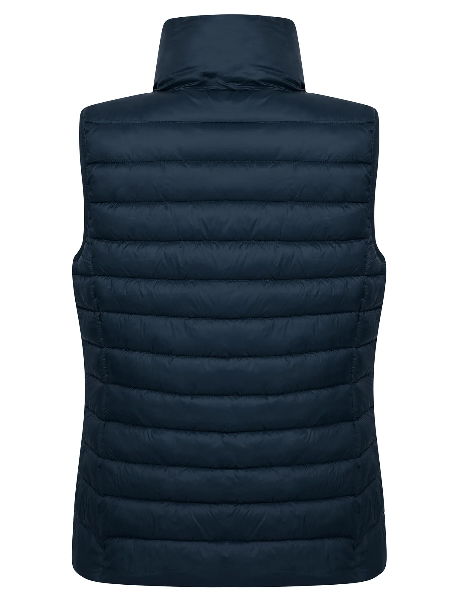Laura Quilted Puffer Gilet Bodywarmer in Navy - Amara Reya sold by Tokyo Laundry product image thumbnail 2