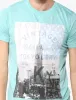Freeport Motif Burnout T-Shirt In Dark Mint - Tokyo Laundry sold by Tokyo Laundry