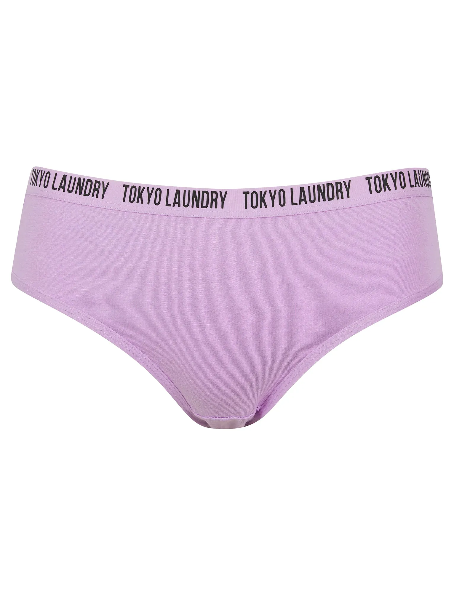 Zara 12 (5 Pack) Assorted Stretch Cotton Briefs in Light Grey Marl / Allure Blue / Royal Purple / Crocus Petal / Pepper Green - Tokyo Laundry sold by Tokyo Laundry product image thumbnail 5