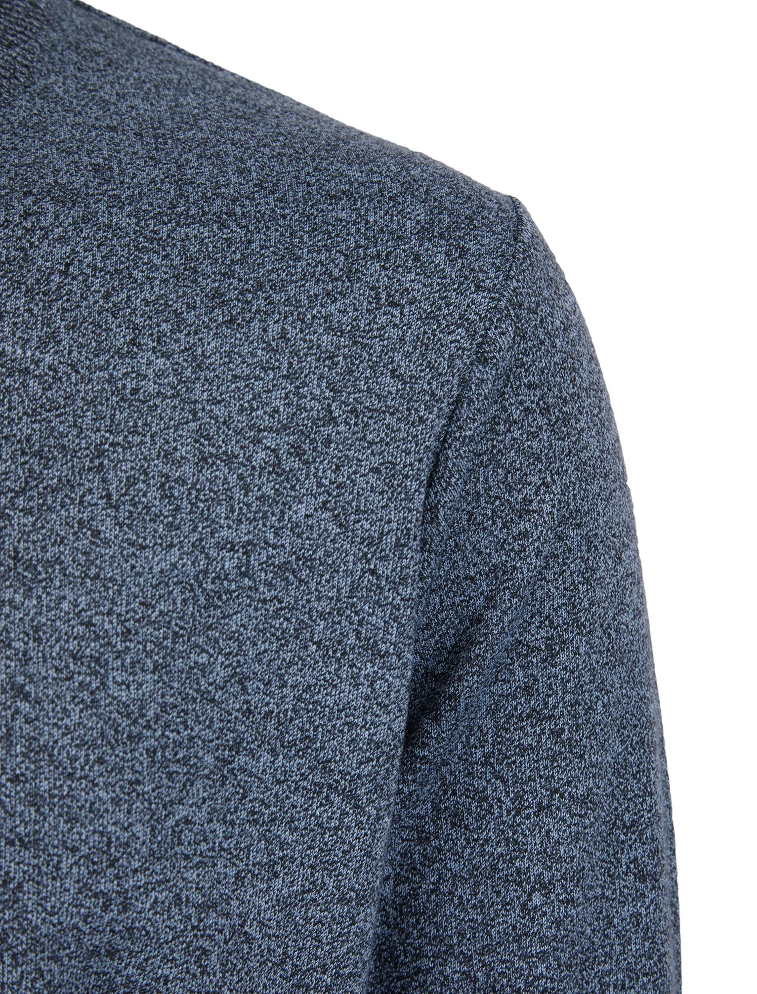 Peaty Crew Neck Birdseye Pique Jumper in Grey - Kensington Eastside sold by Tokyo Laundry product image thumbnail 3
