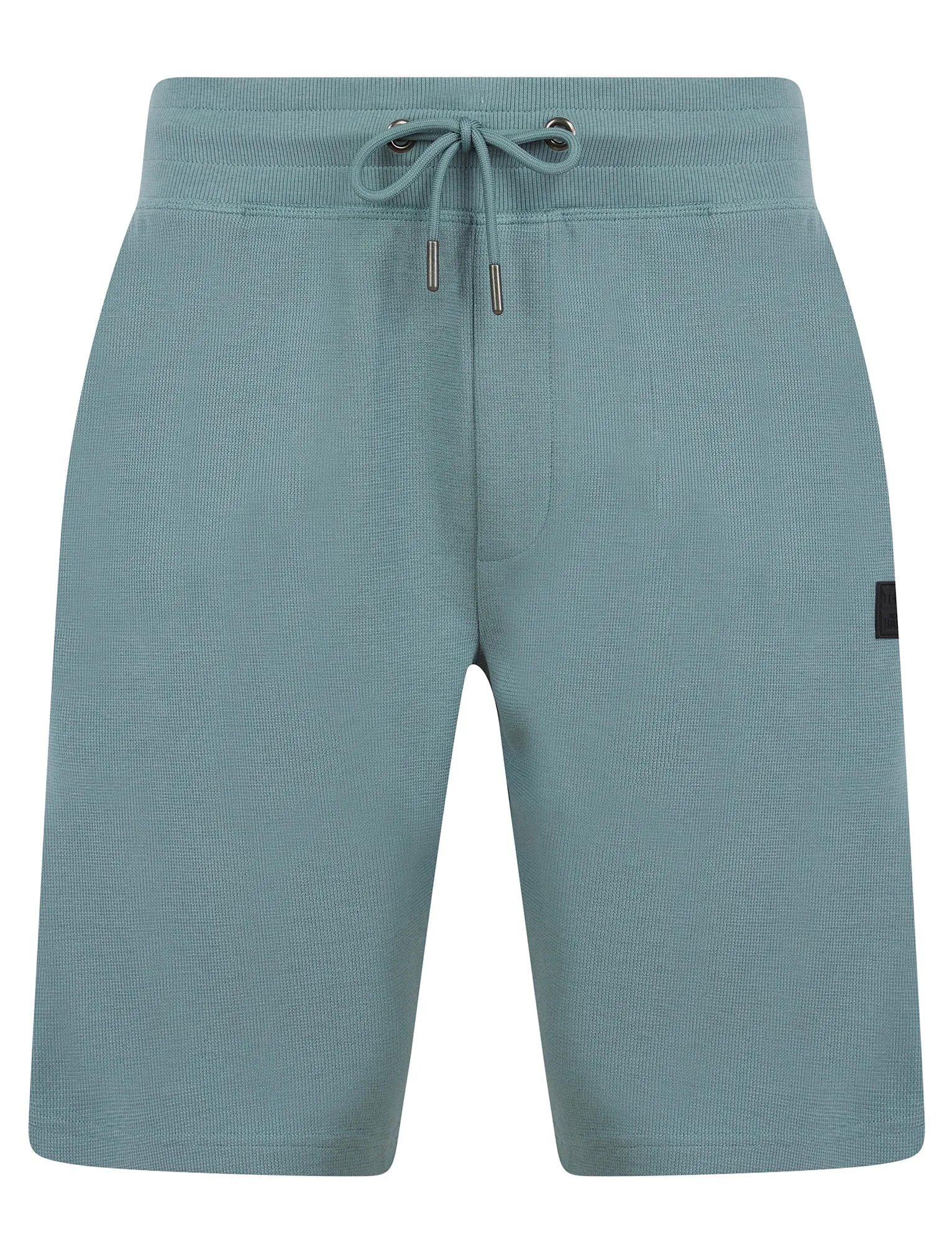 Tarot Motif Brushback Fleece Jogger Shorts in Cool Grey - Tokyo Laundry sold by Tokyo Laundry