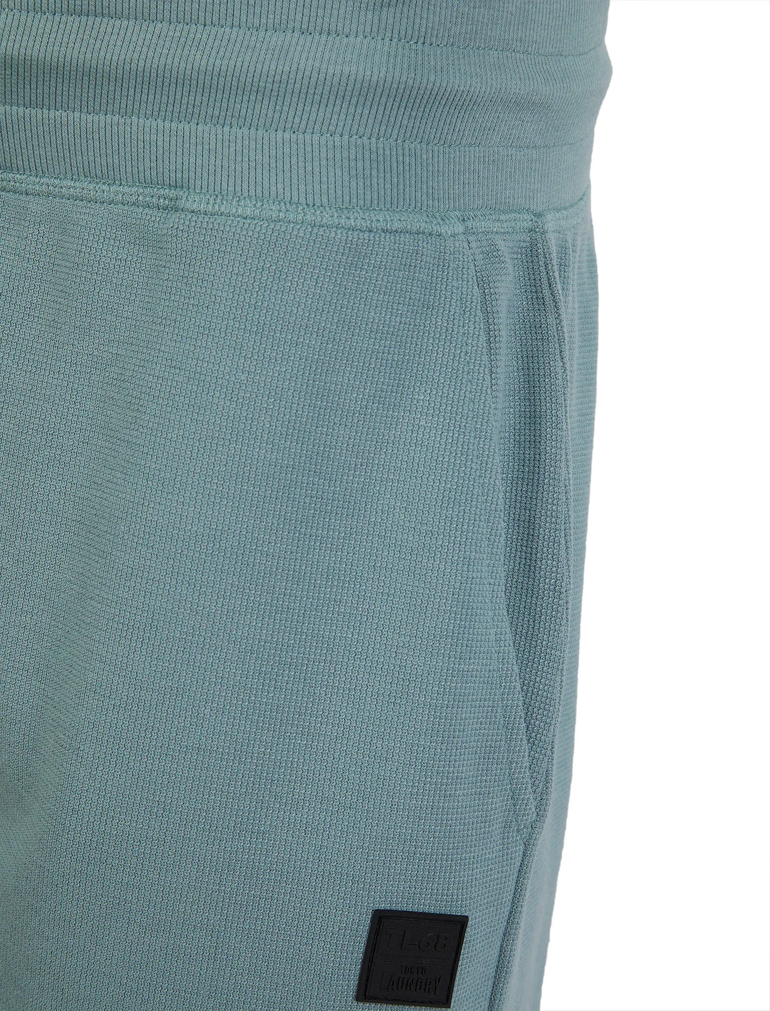 Tarot Motif Brushback Fleece Jogger Shorts in Cool Grey - Tokyo Laundry sold by Tokyo Laundry product image thumbnail 3