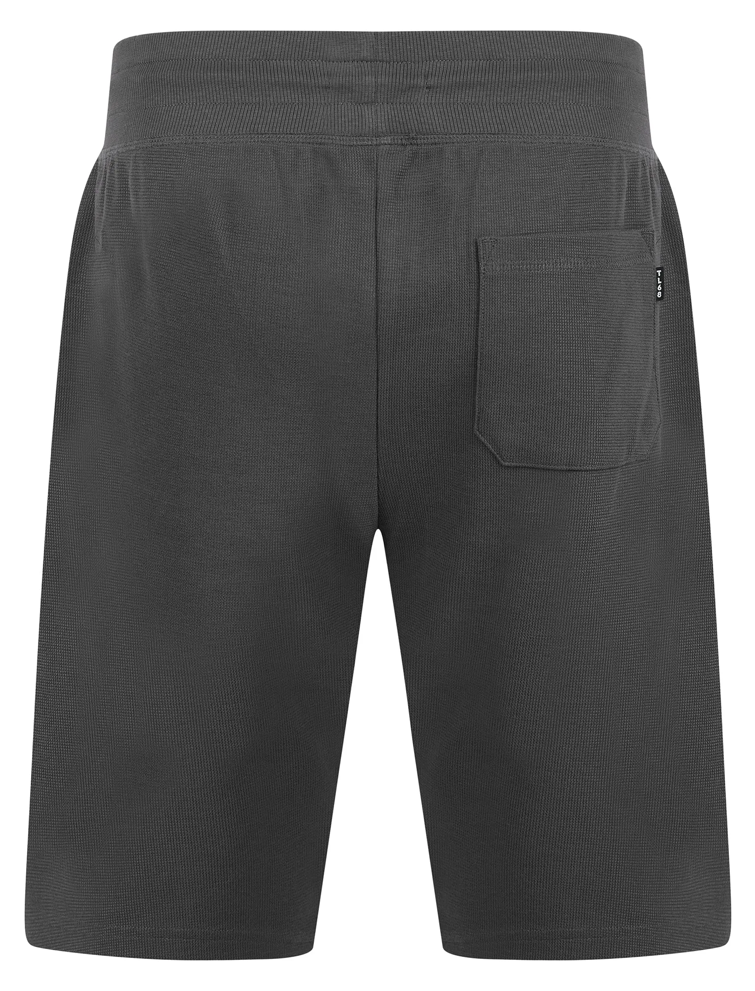 Tarot Motif Brushback Fleece Jogger Shorts in Asphalt Grey - Tokyo Laundry sold by Tokyo Laundry product image thumbnail 2