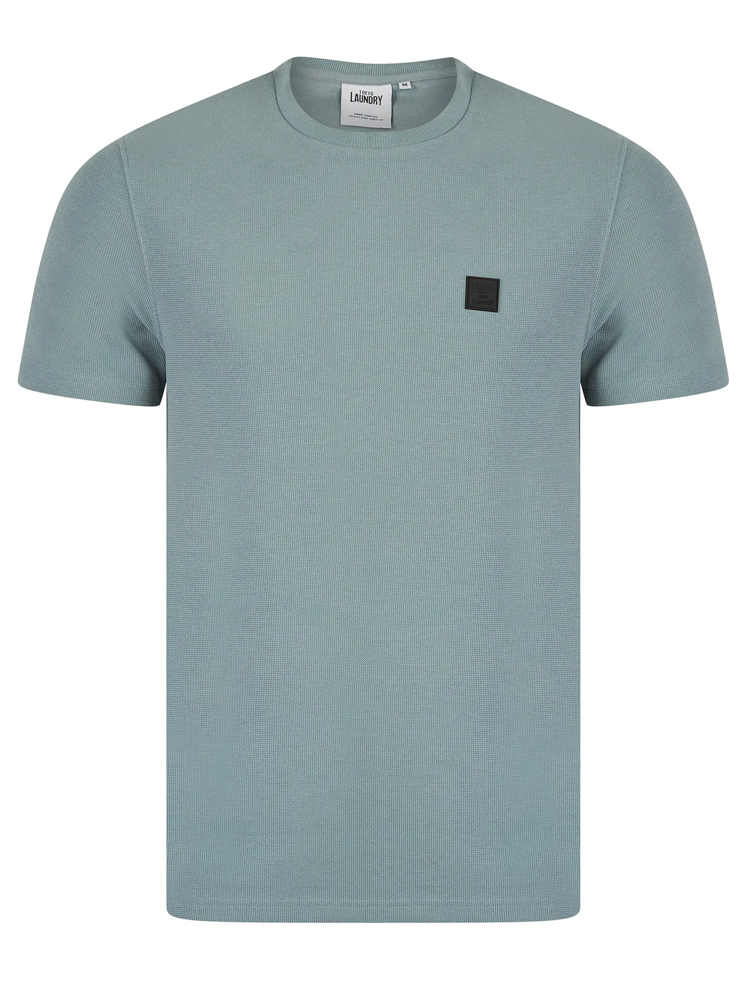 Tarot Cotton Blend Jersey Crew Neck T-Shirt in Cool Grey - Tokyo Laundry sold by Tokyo Laundry