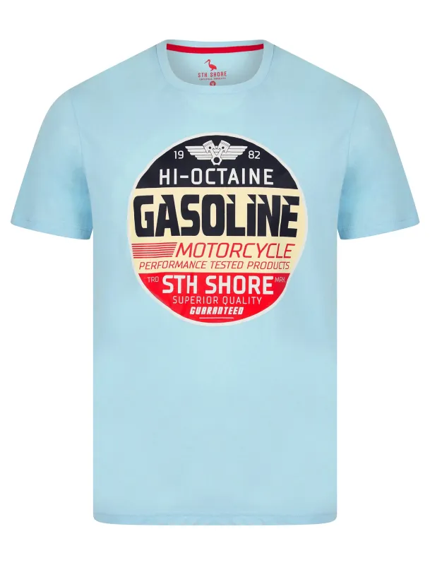 Burrows Vintage Retro Graphic Print Motif Cotton Jersey T-Shirt in Summer Song - South Shore sold by Tokyo Laundry