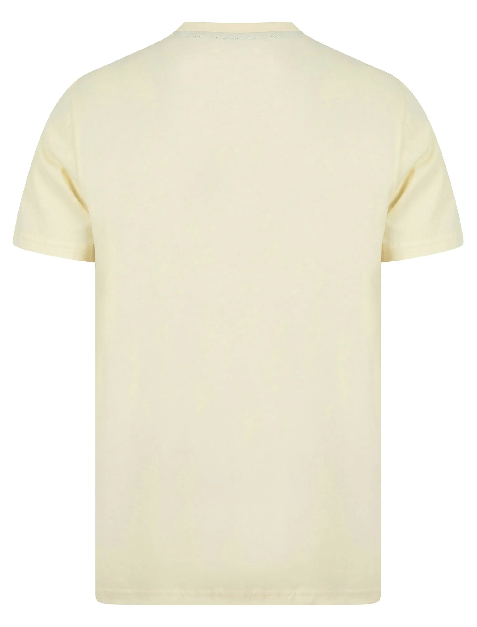 Beardsley Vintage Retro Graphic Print Motif Cotton Jersey T-Shirt in Marshmallow White - South Shore sold by Tokyo Laundry product image thumbnail 2
