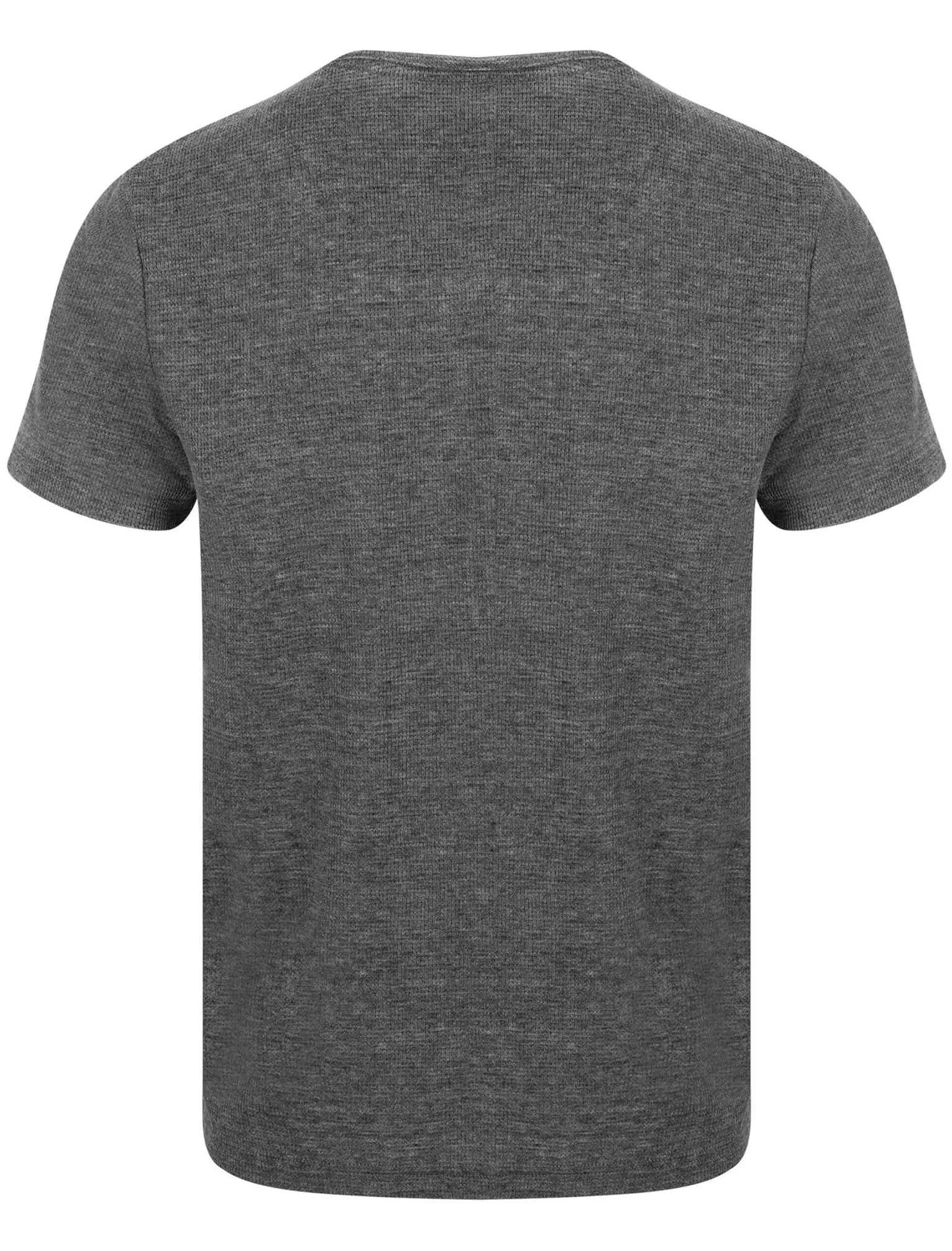 Lough Waffle Textured Burn Out T-Shirt In Asphalt Grey - Tokyo Laundry sold by Tokyo Laundry product image thumbnail 2