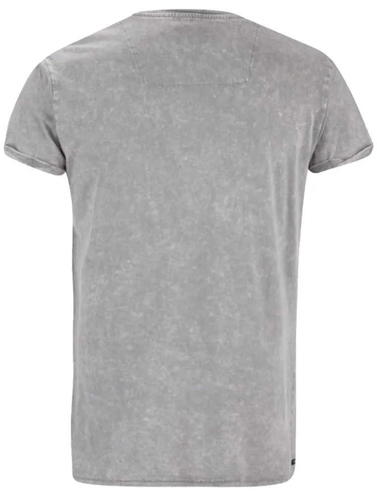 Eureka Burn Out Short Sleeve T-Shirt in Grey sold by Tokyo Laundry product image thumbnail 2