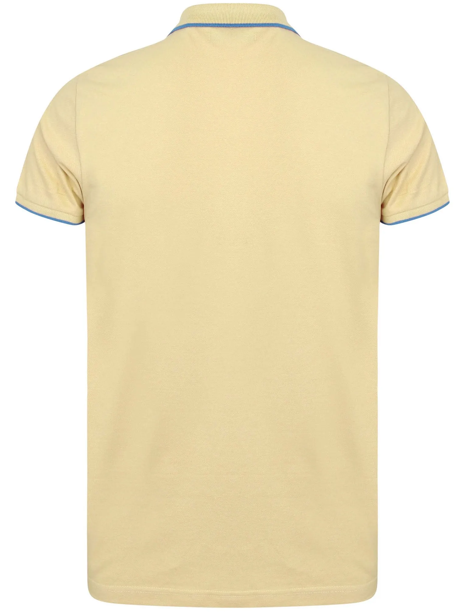 Monarch Cotton Polo Shirt with Butterfly Print in Yolk Yellow sold by Tokyo Laundry product image thumbnail 2