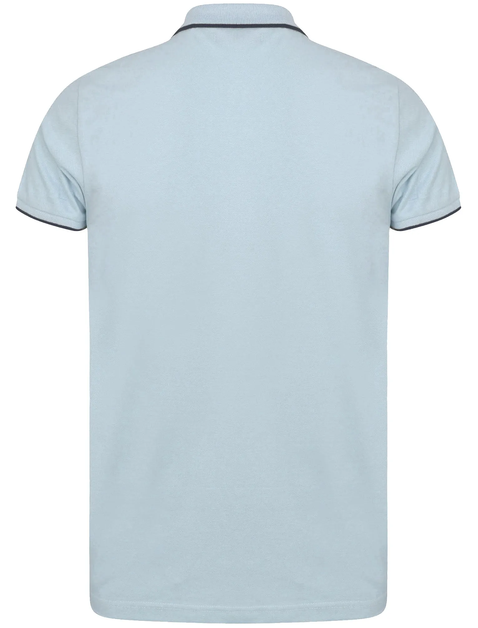 Monarch Cotton Polo Shirt with Butterfly Print in Light Blue sold by Tokyo Laundry product image thumbnail 2