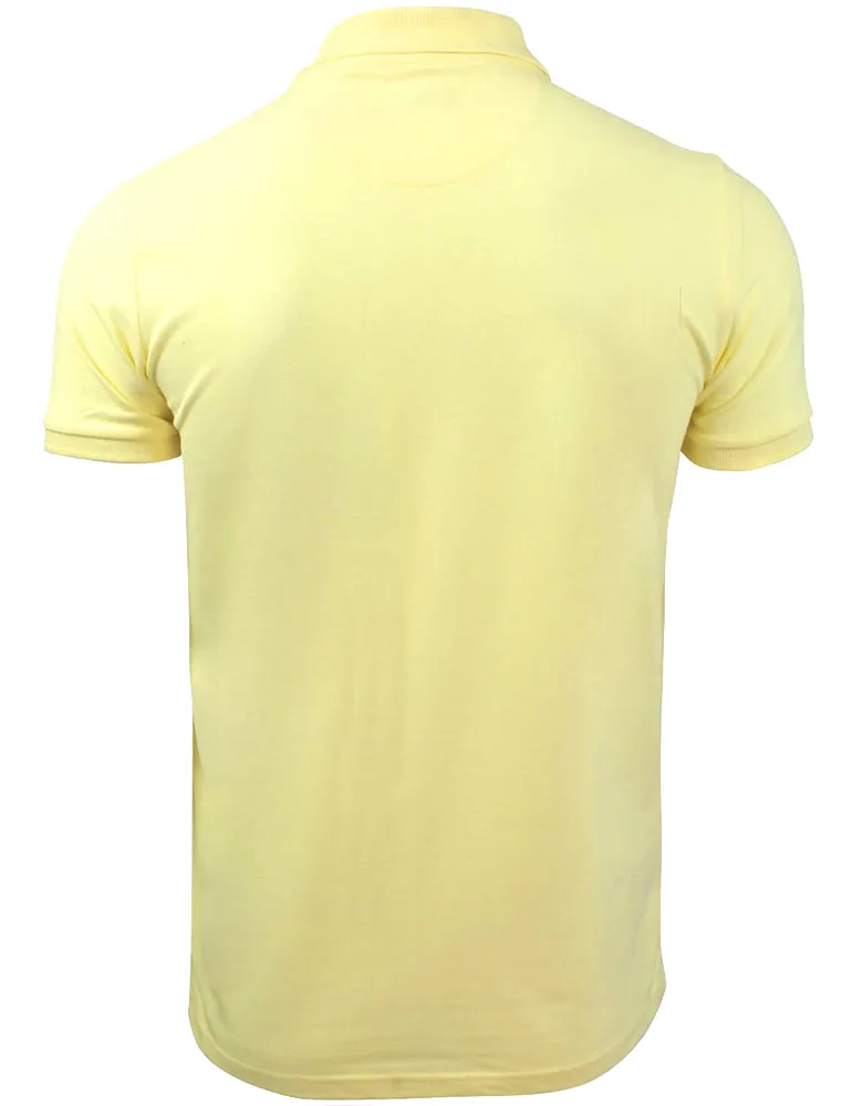 Link Pique Cotton Polo Shirt in Yellow sold by Tokyo Laundry product image thumbnail 2