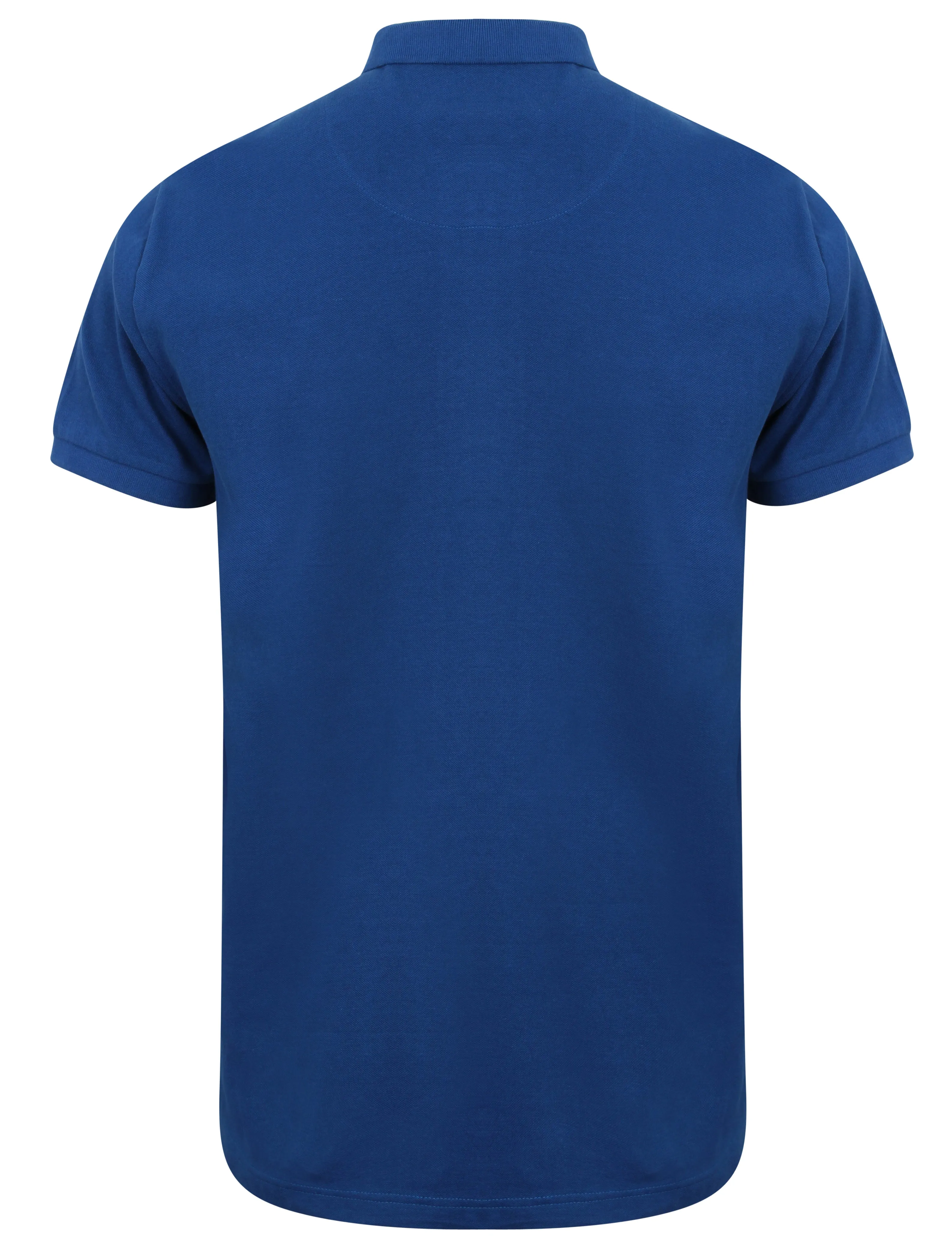 Dunraven Cotton Pique Polo Shirt in Monaco Blue - Dissident sold by Tokyo Laundry product image thumbnail 2