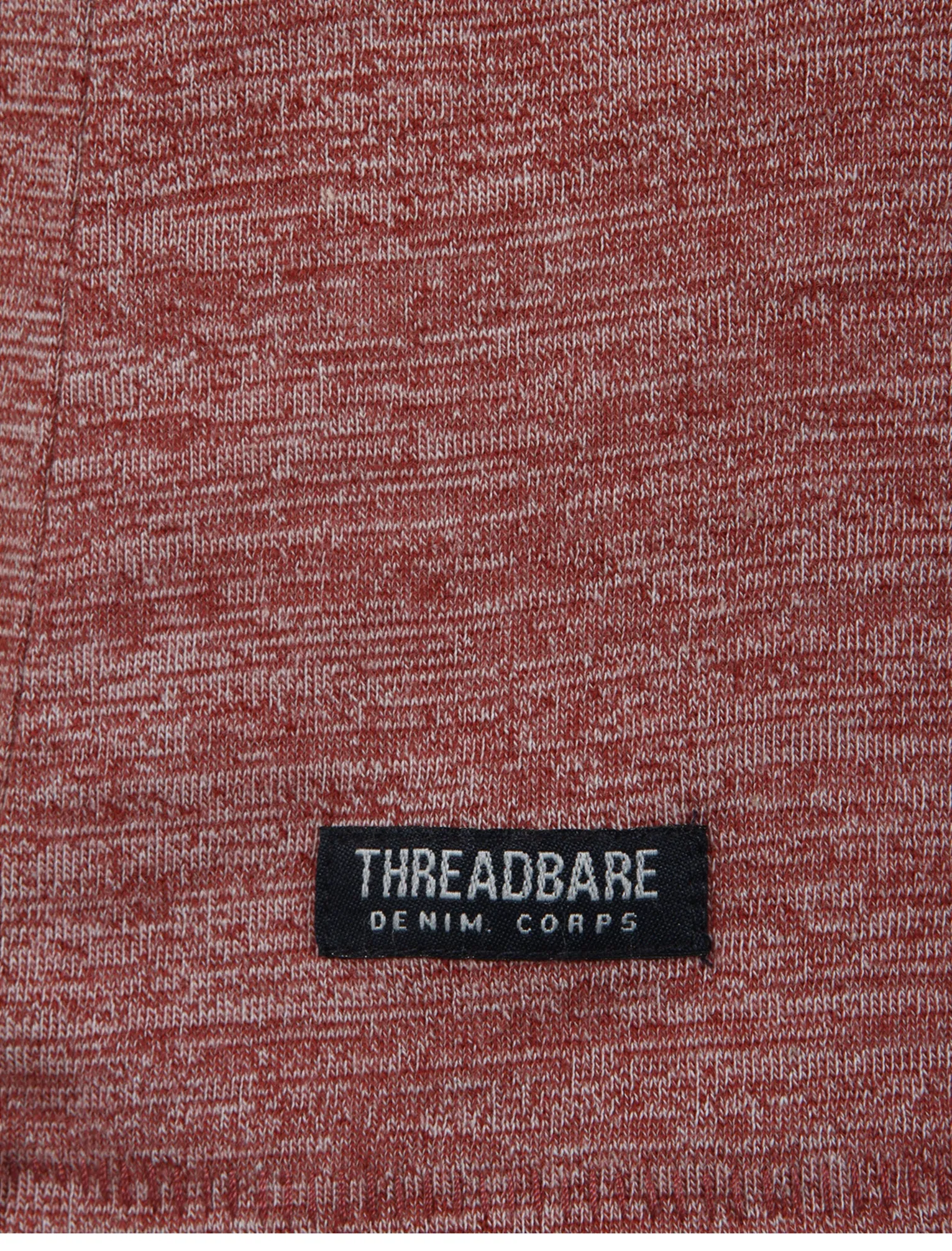 Logan Crew Neck T-Shirt with Contrast Neck in Burgundy sold by Tokyo Laundry product image thumbnail 3