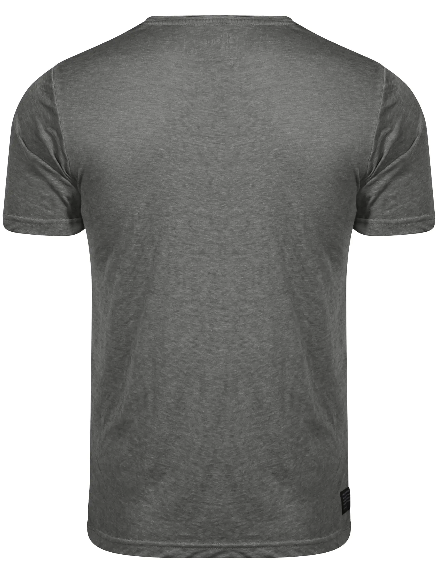Burnwest Crew Neck Burnout T-Shirt with Pocket in Raven Grey - Dissident sold by Tokyo Laundry product image thumbnail 2