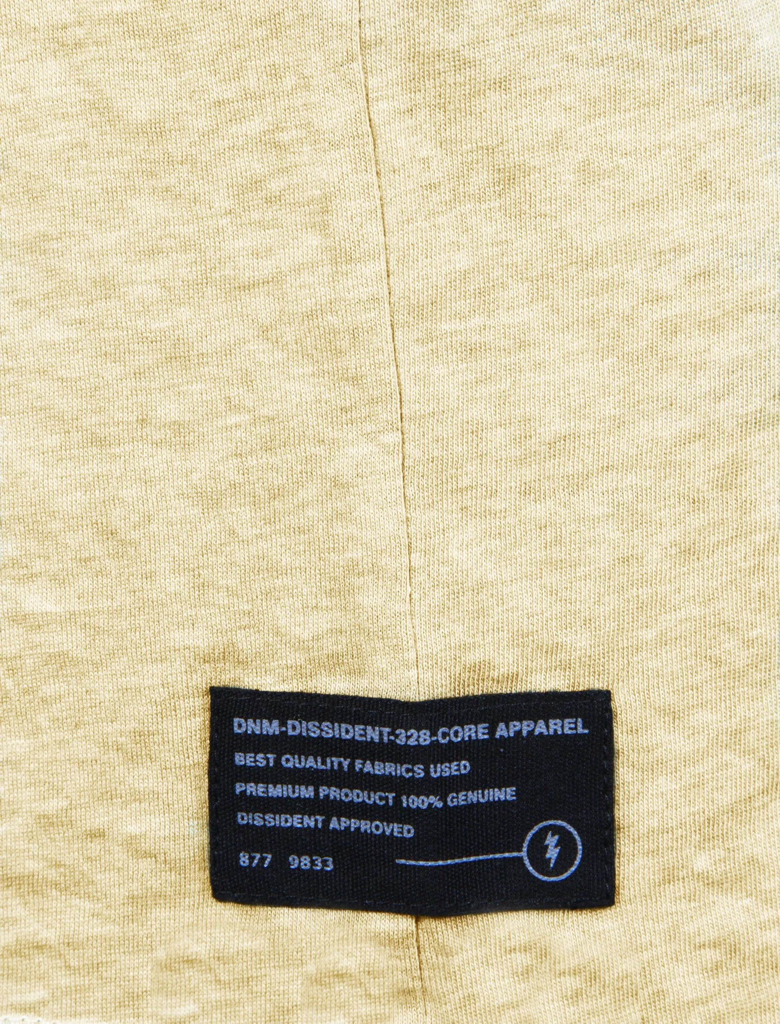 Burnsouth V Neck Burnout T-Shirt with Pocket in Oyster Beige - Dissident sold by Tokyo Laundry product image thumbnail 3