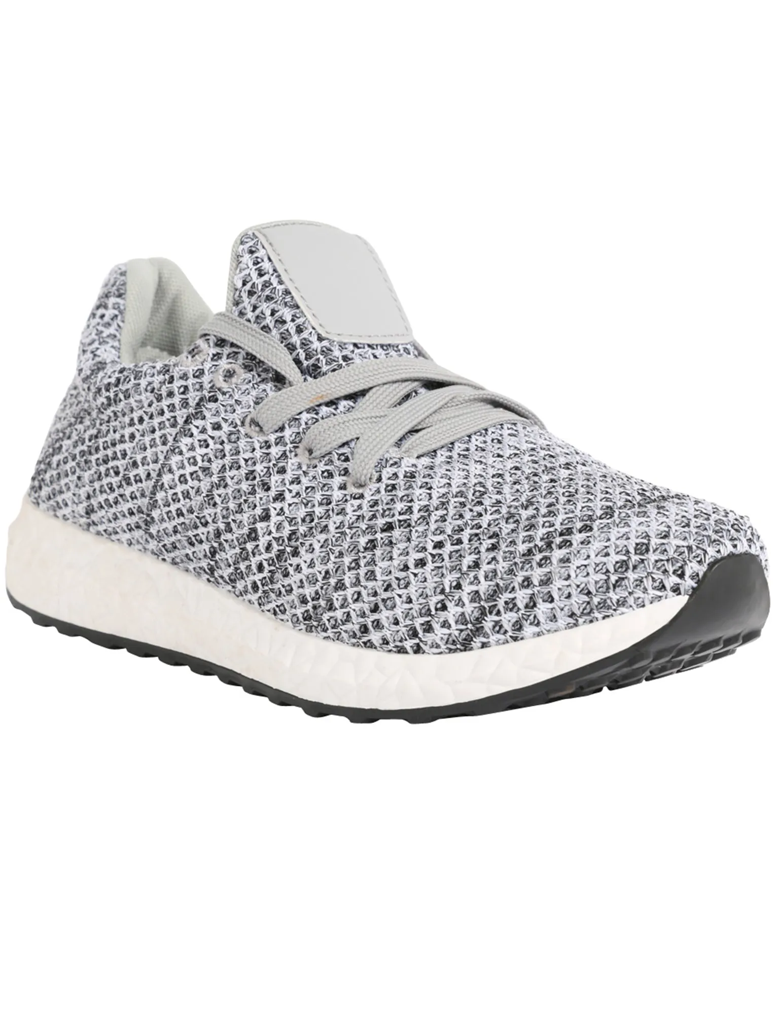 Womens Kaye Lace Up Fashion Trainers in Grey sold by Tokyo Laundry