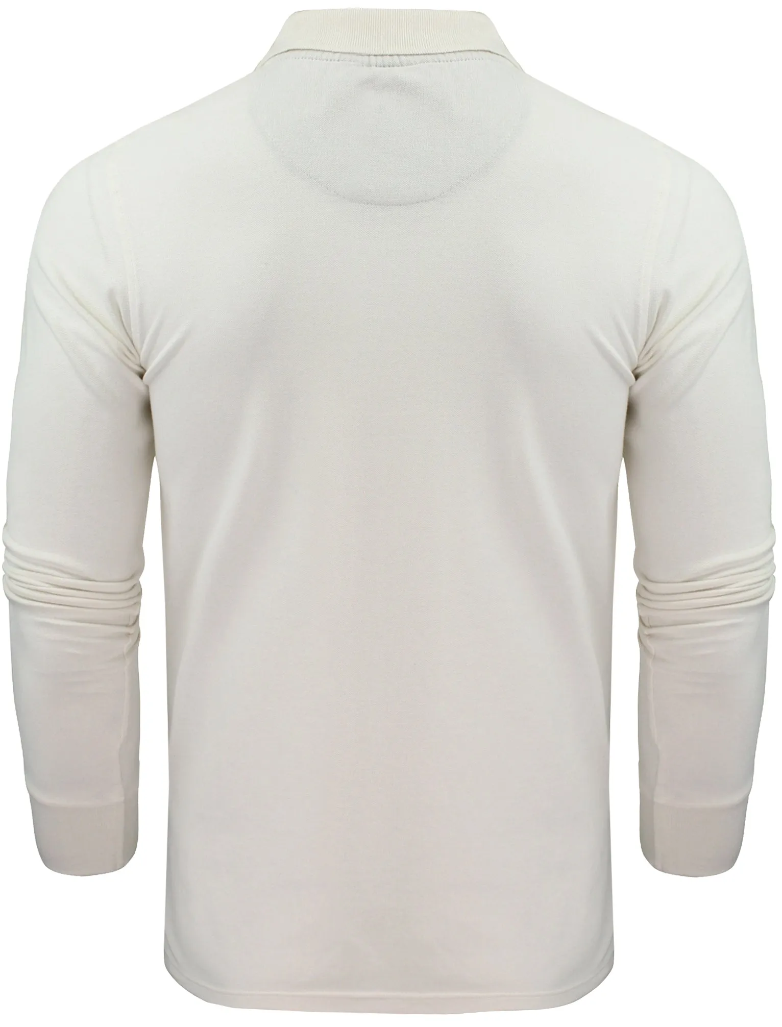Howell Long Sleeve Polo Shirt in White sold by Tokyo Laundry product image thumbnail 2