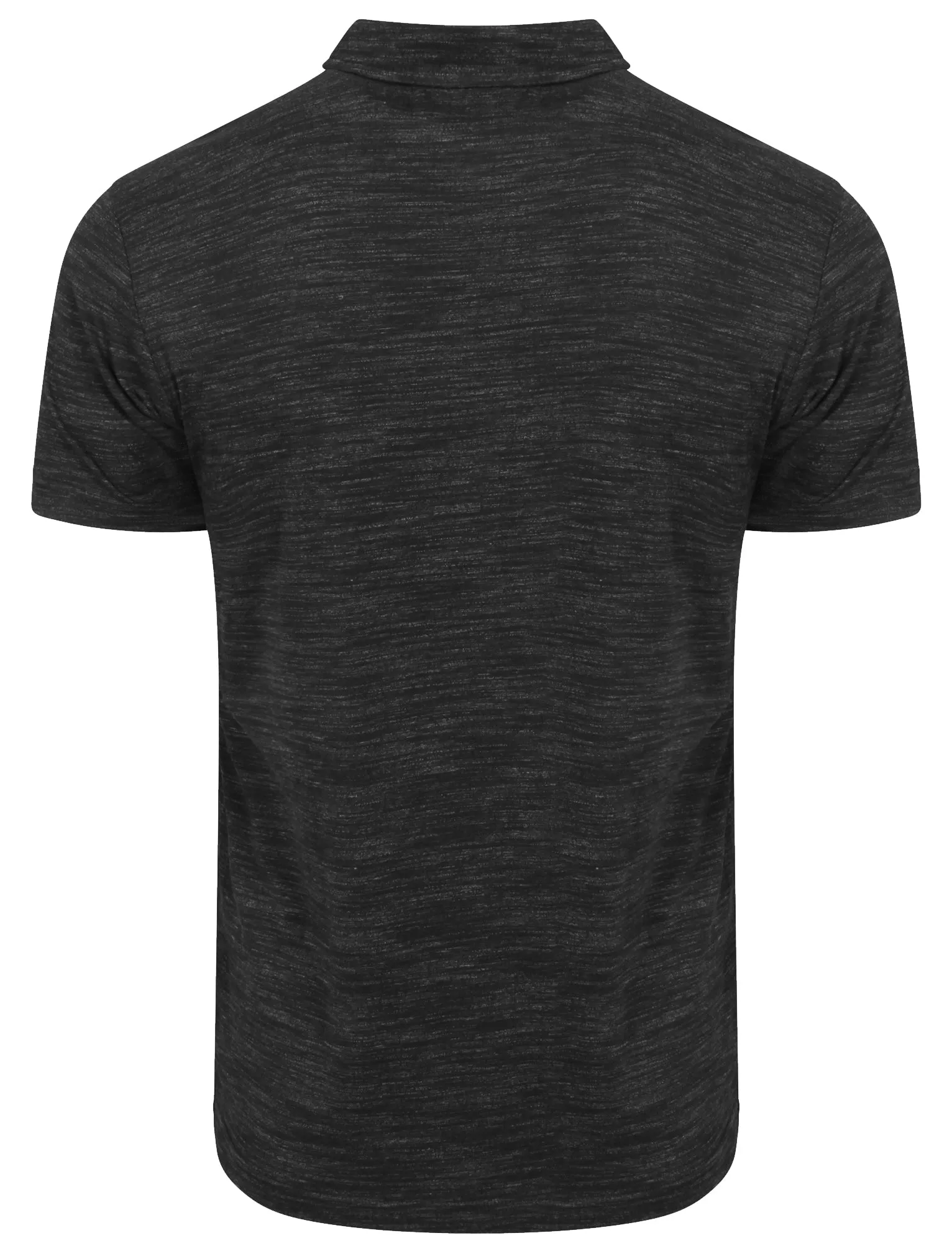 Dulwich Space Dye Polo Shirt in Black - Dissident sold by Tokyo Laundry product image thumbnail 2