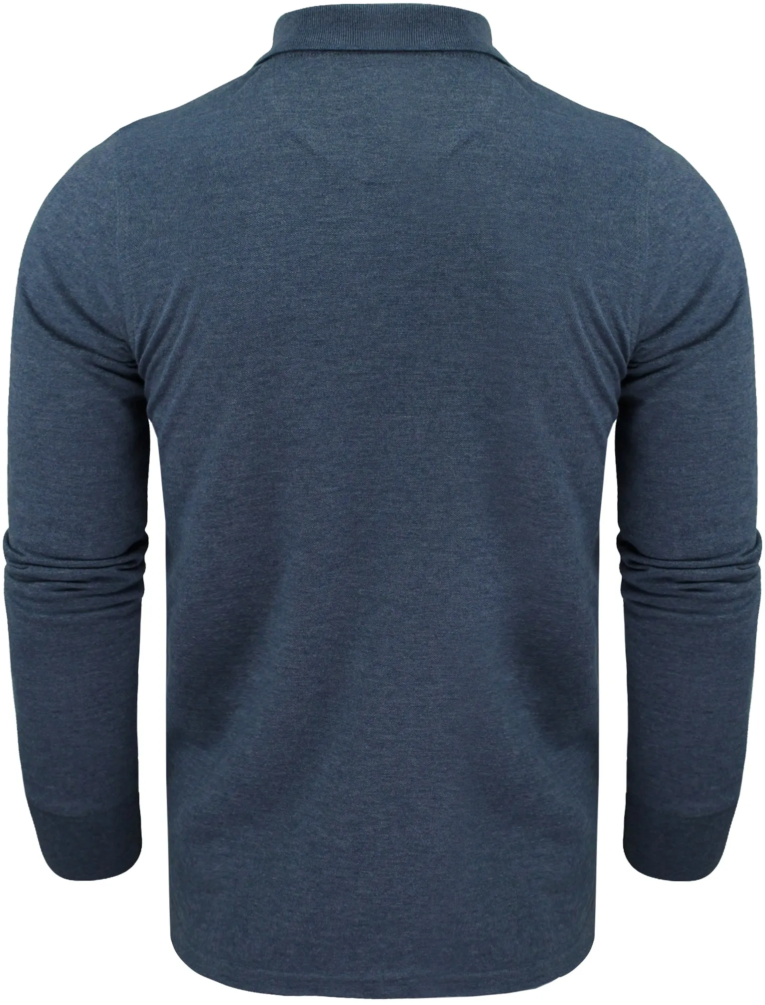 Howell Long Sleeve Polo Shirt in Ocean Blue sold by Tokyo Laundry product image thumbnail 2