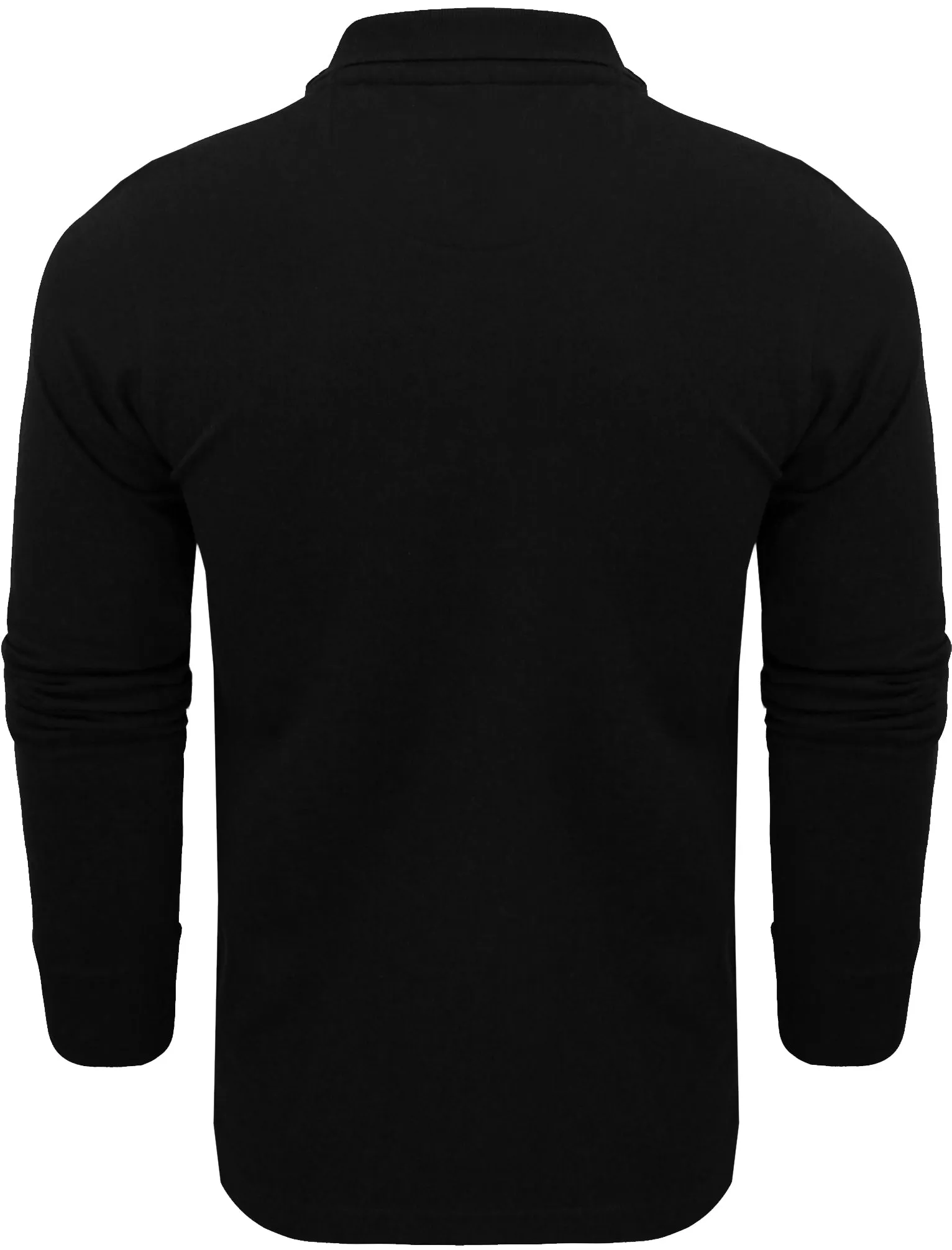 Howell Long Sleeve Polo Shirt in Black sold by Tokyo Laundry product image thumbnail 2