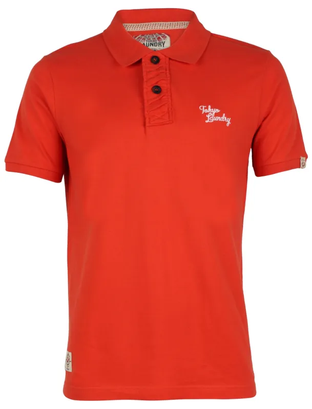Polo Shirt in Paprika - Tokyo Laundry made by Tokyo Laundry