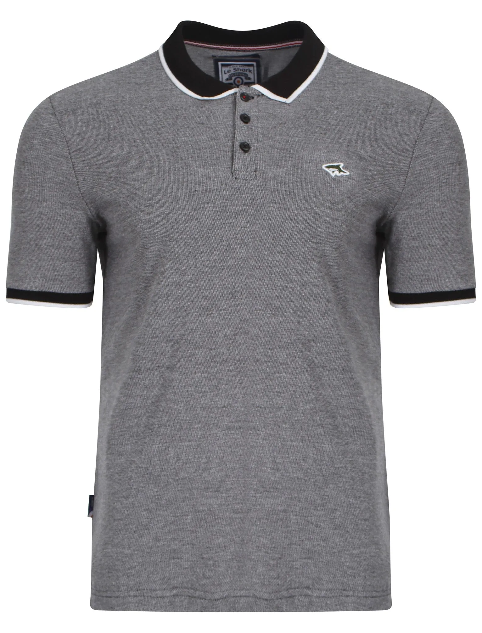 Le Shark black polo shirt sold by Tokyo Laundry