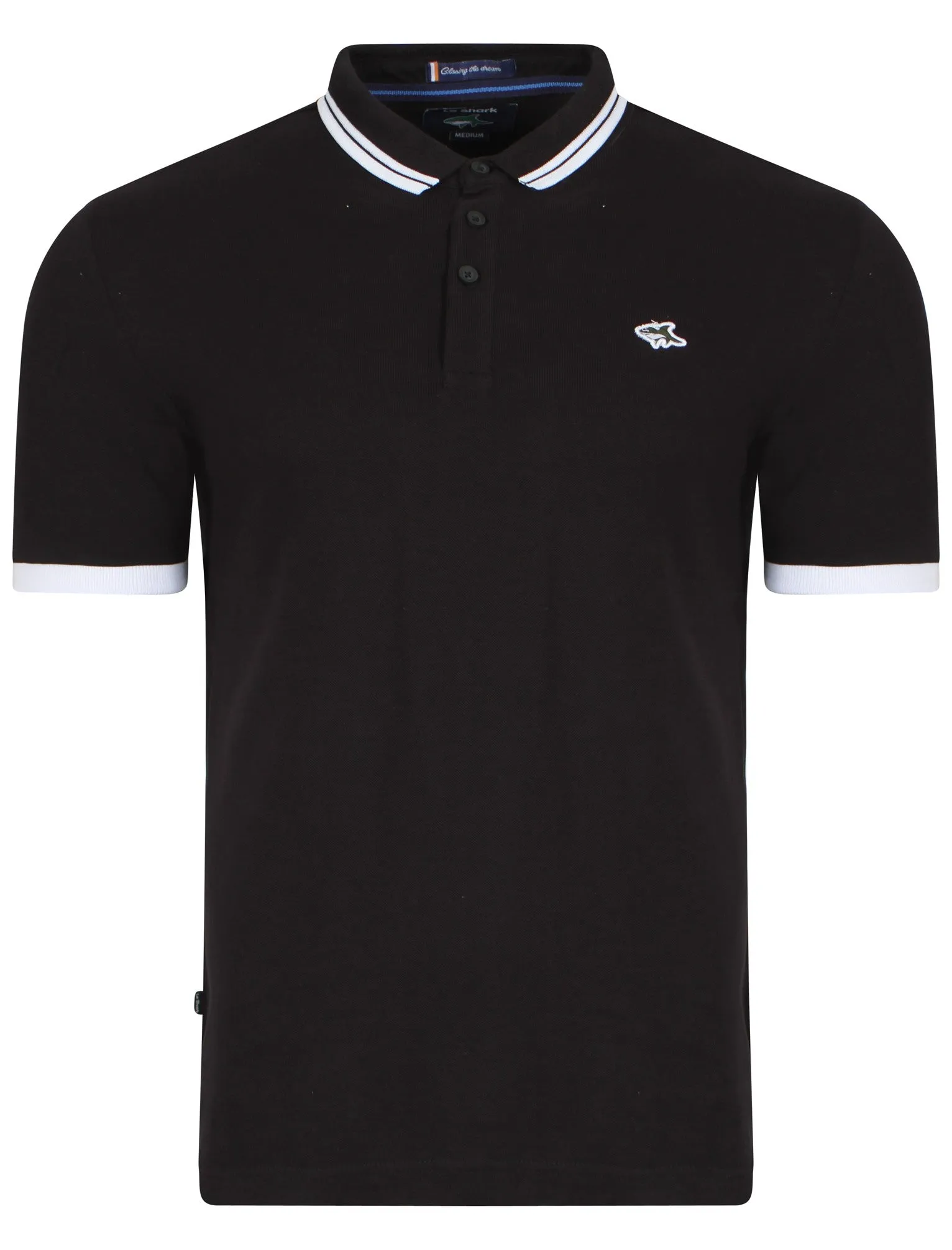 Polo Shirt in Black - Le Shark sold by Tokyo Laundry