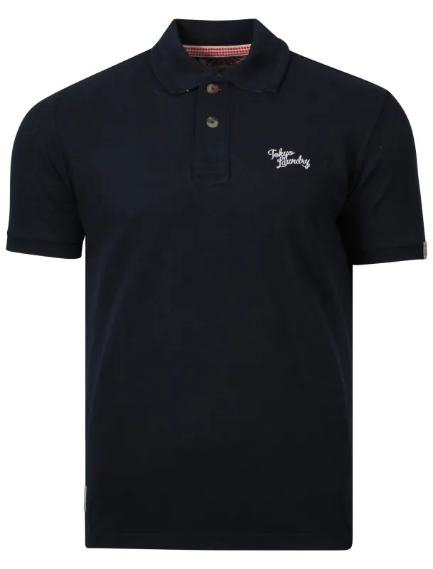 Tokyo Laundry  navy Polo Shirt made by Tokyo Laundry