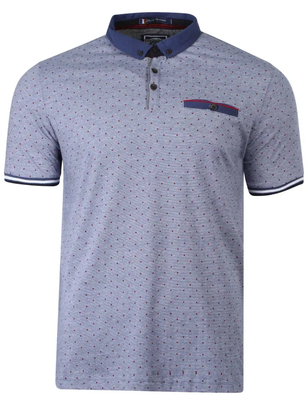 Le Shark Blue polo shirt made by Tokyo Laundry