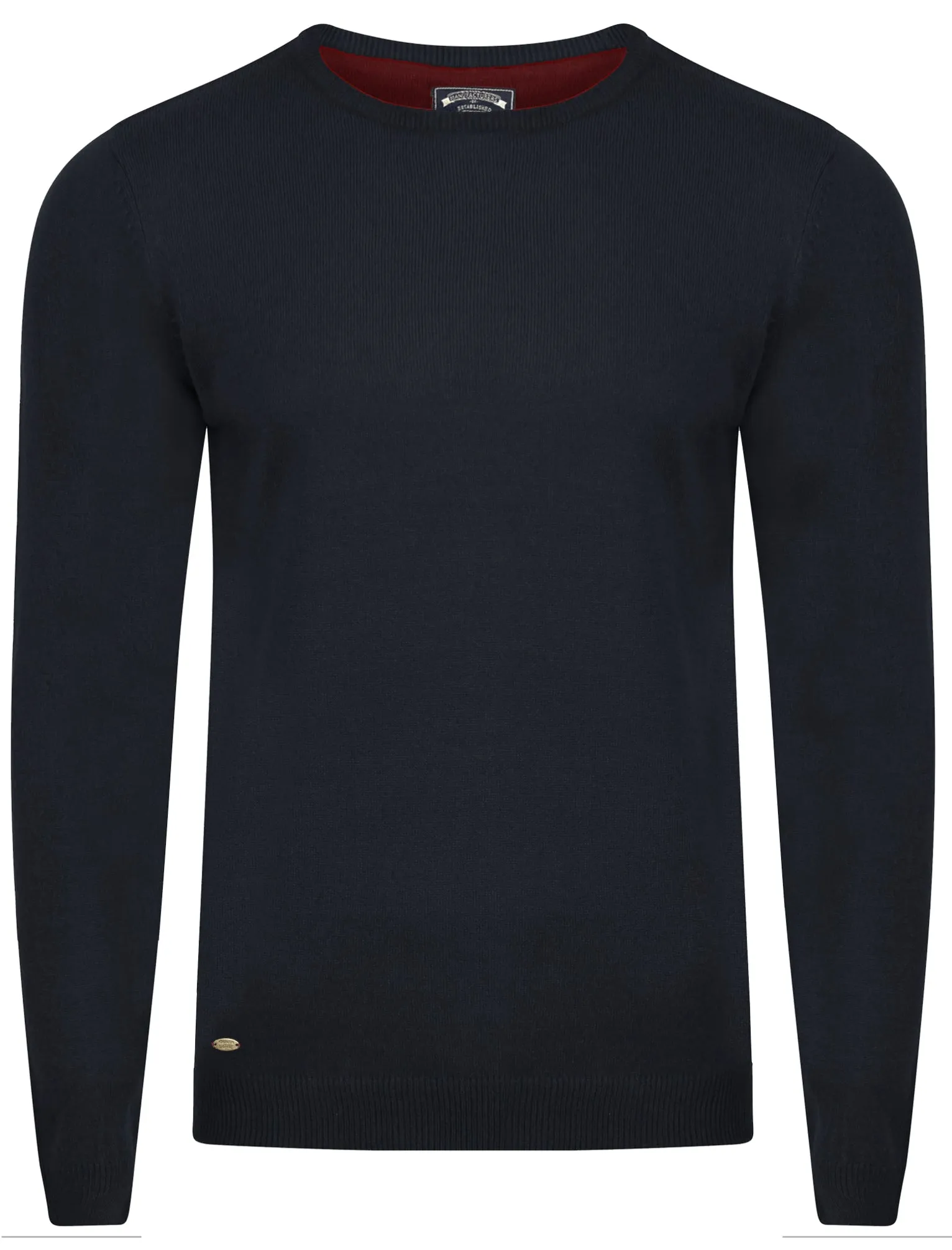 Fredrikstad Crew Neck Jumper in Dark Navy - Kensington Eastside sold by Tokyo Laundry