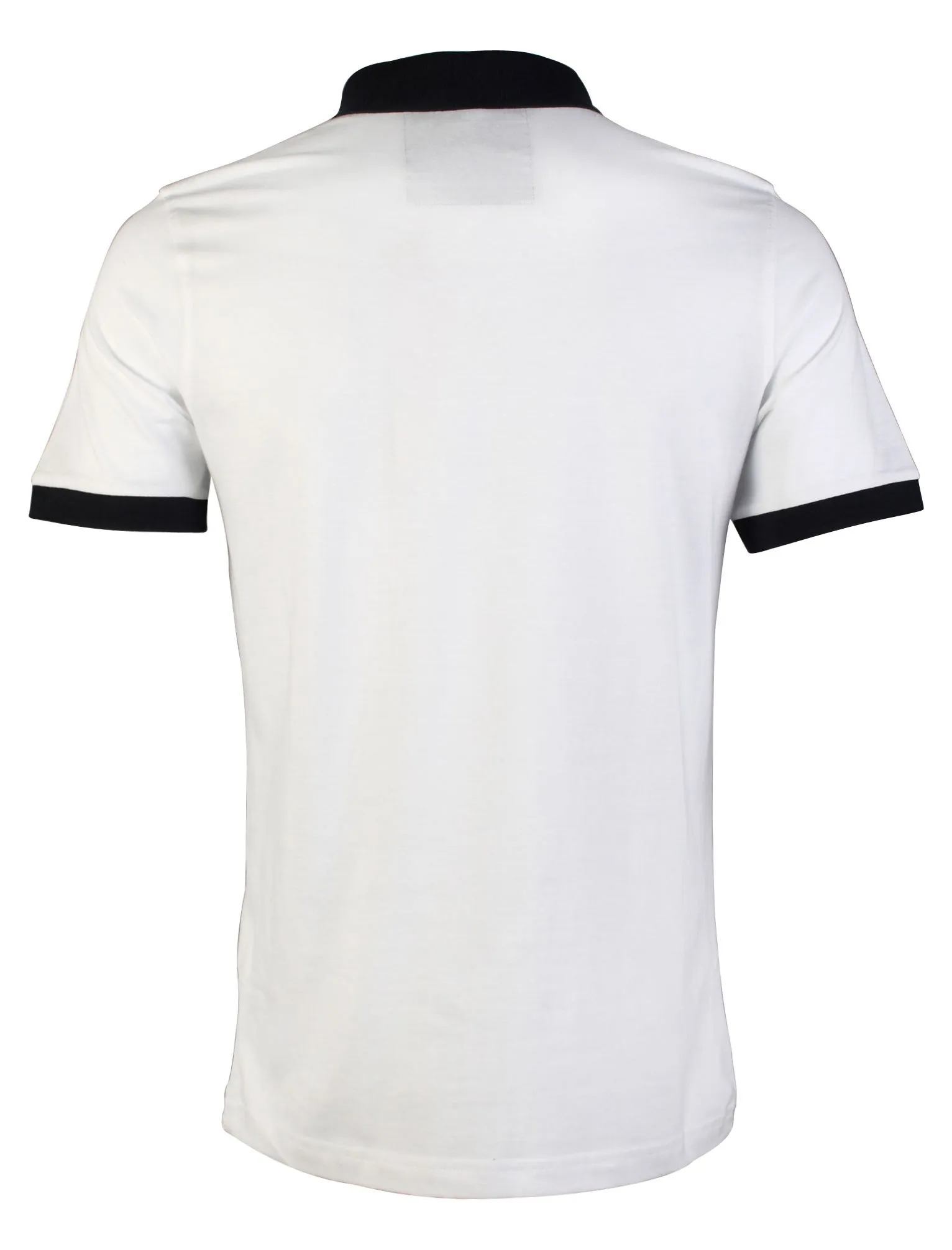 Span Optic White Polo Shirt - D-Code sold by Tokyo Laundry product image thumbnail 2