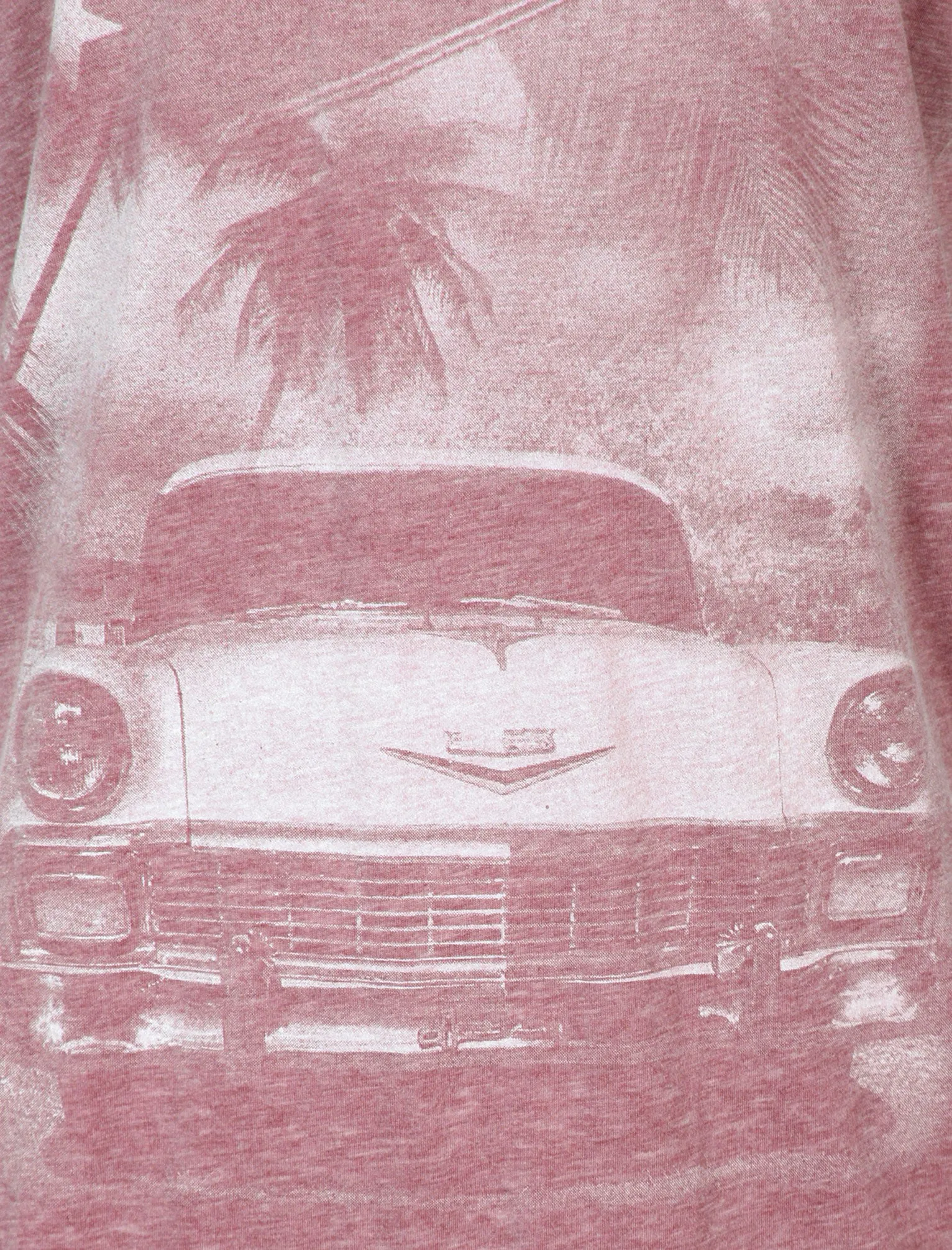 Carburn Burnout T-Shirt in Bordeaux - Dissident sold by Tokyo Laundry product image thumbnail 3