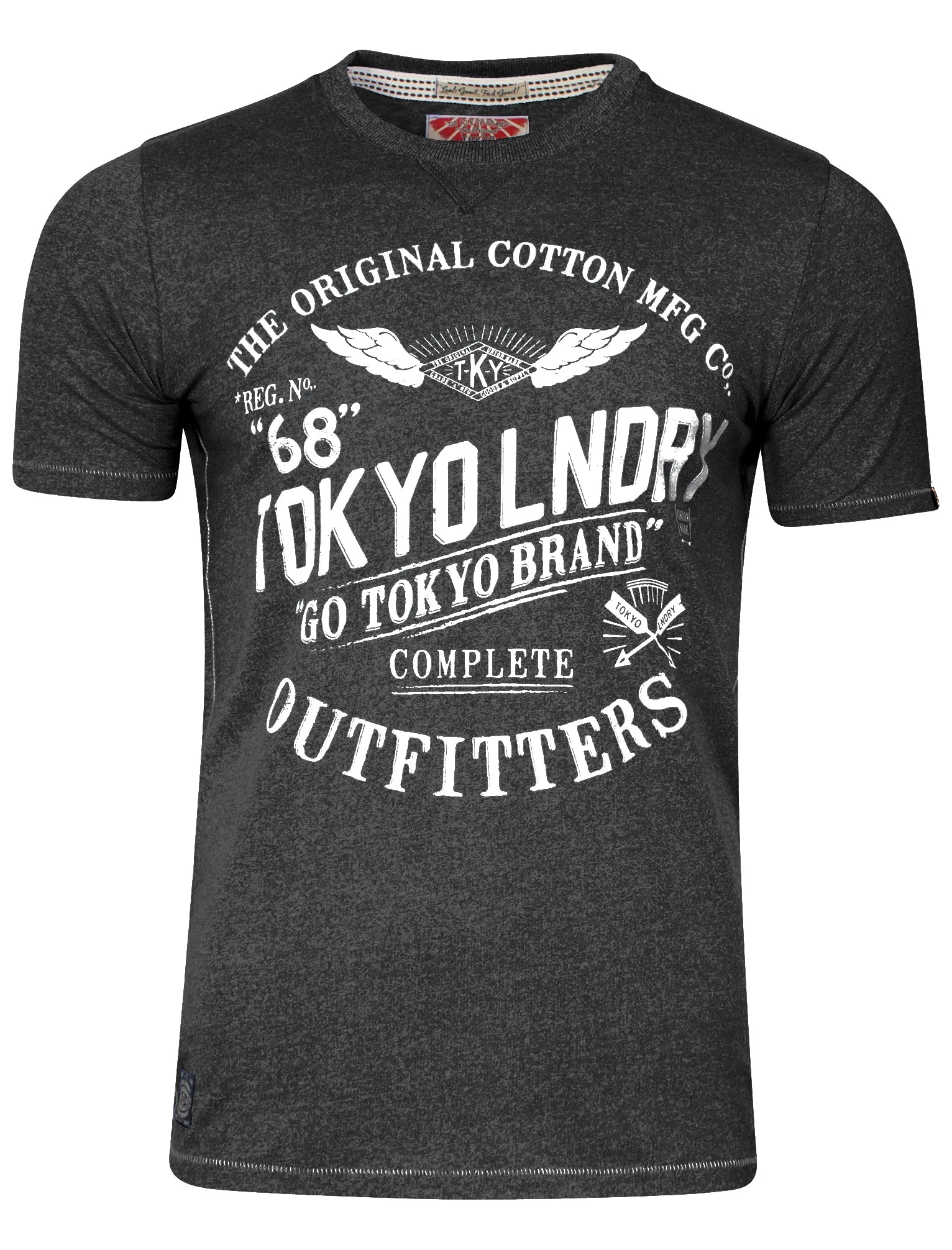 Franklin Cove T-Shirt in Black- Tokyo Laundry sold by Tokyo Laundry