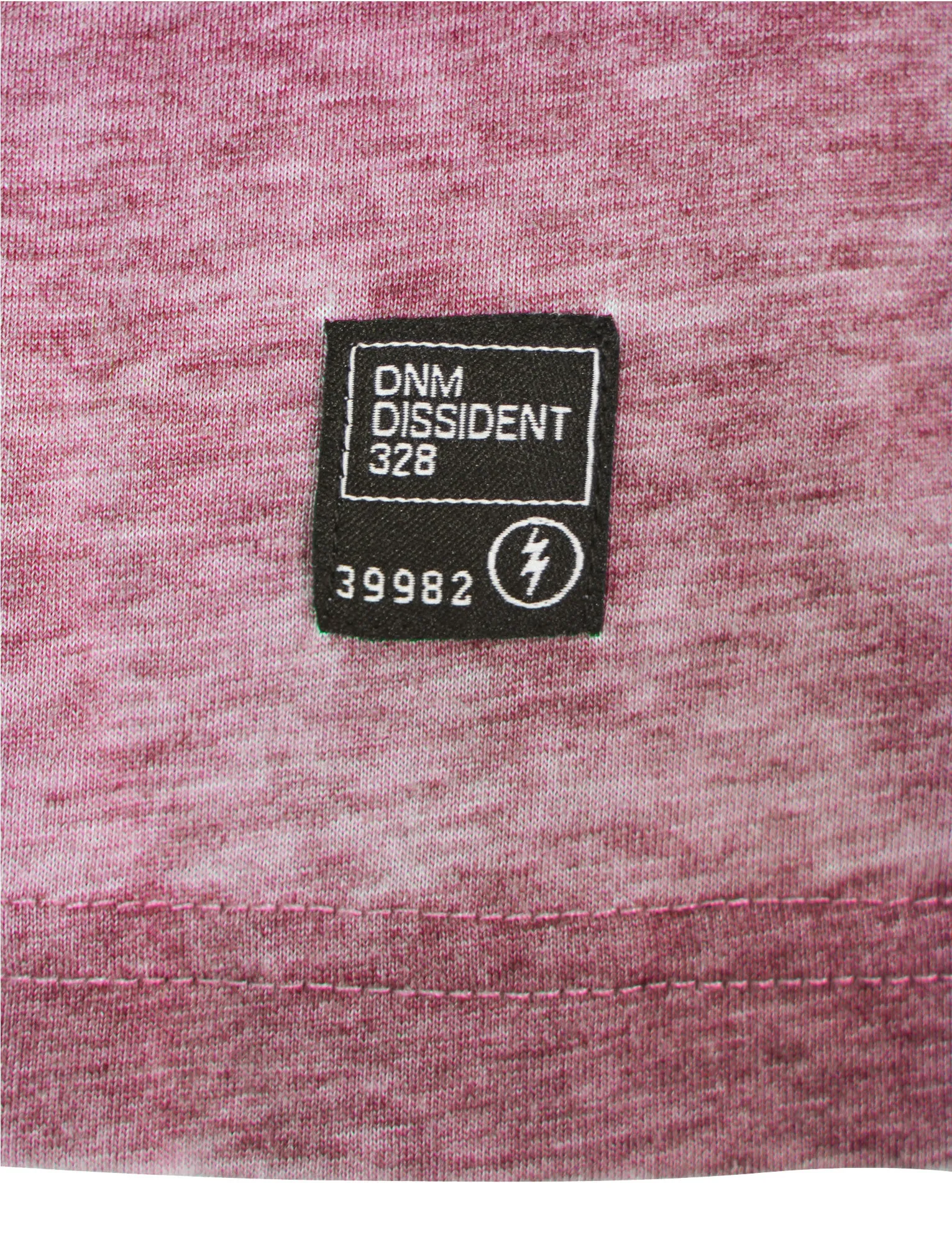 Burn2 Burnout V Neck T-Shirt in Bordeaux - Dissident sold by Tokyo Laundry product image thumbnail 4