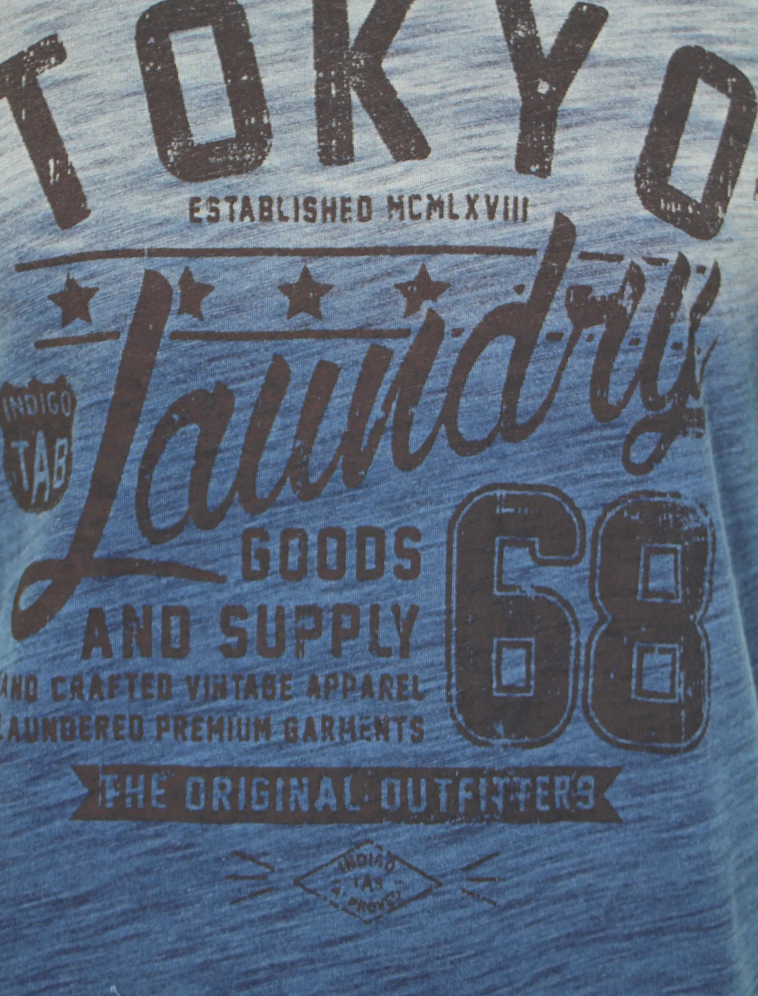 Tab Goods T-shirt in Blue - Tokyo Laundry sold by Tokyo Laundry product image thumbnail 4