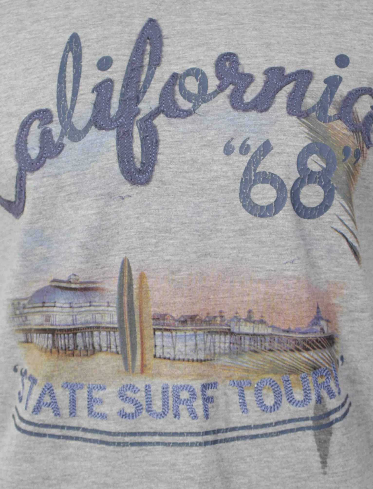 Panama Bay T-shirt in Light Grey Marl - Tokyo Laundry sold by Tokyo Laundry product image thumbnail 3