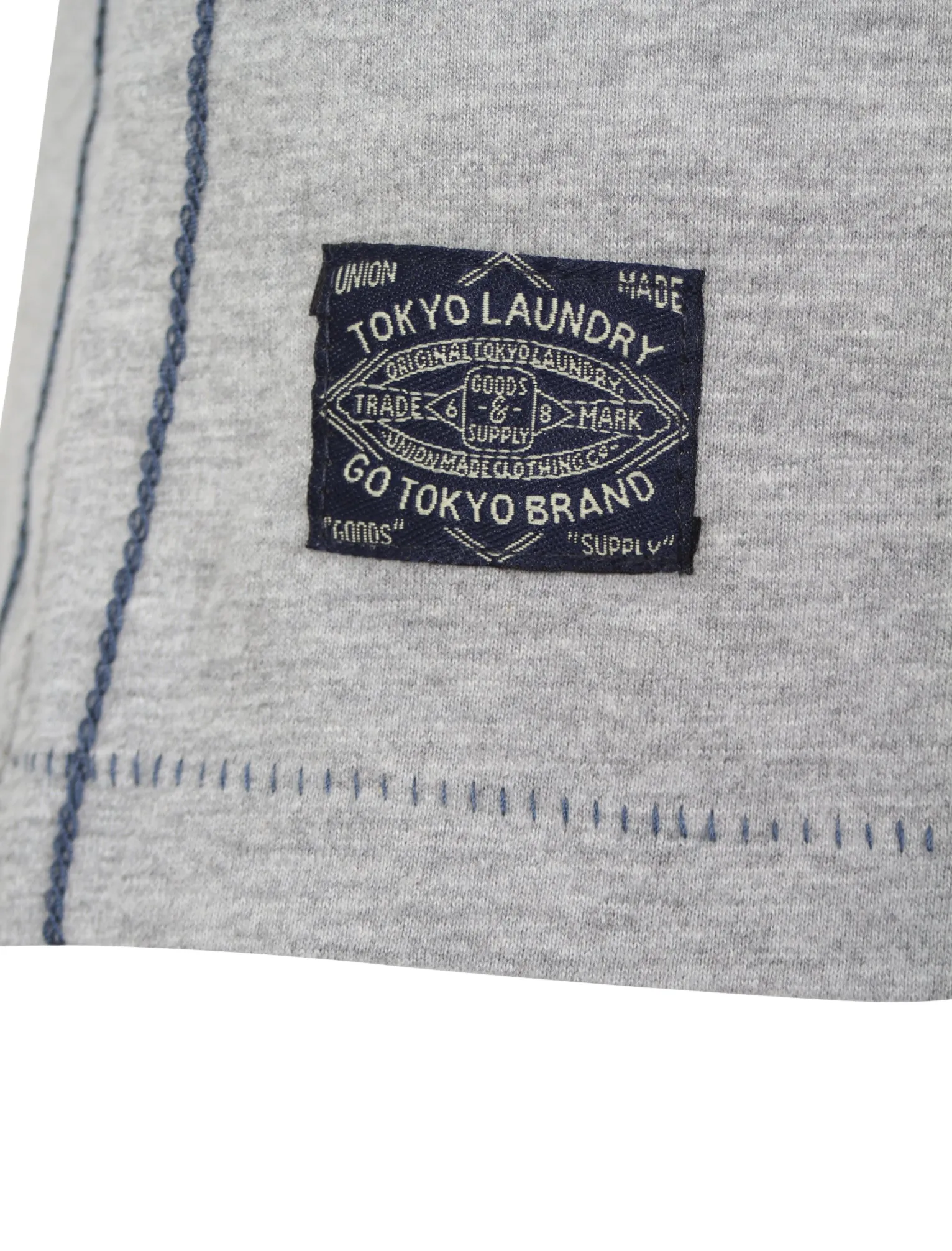 East Campus T-Shirt in Light Grey Marl - Tokyo Laundry sold by Tokyo Laundry product image thumbnail 4