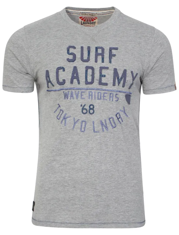 Fall Brook T-Shirt in Light Grey Marl - Tokyo Laundry made by Tokyo Laundry